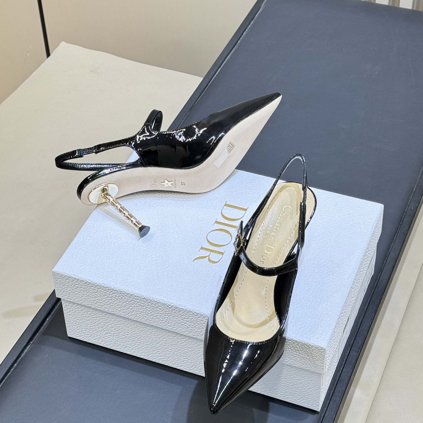 Dior Icon Slingback Pump  - DopestKickz