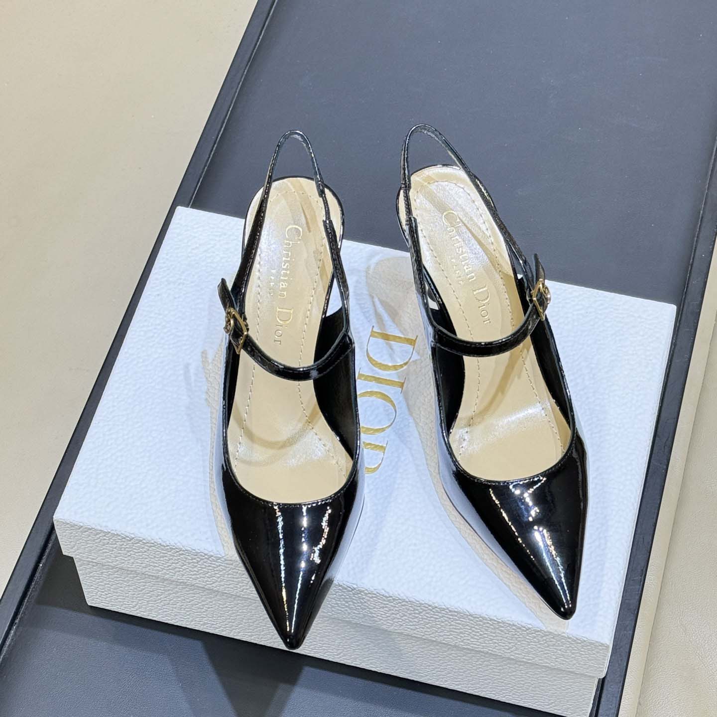 Dior Icon Slingback Pump  - DopestKickz