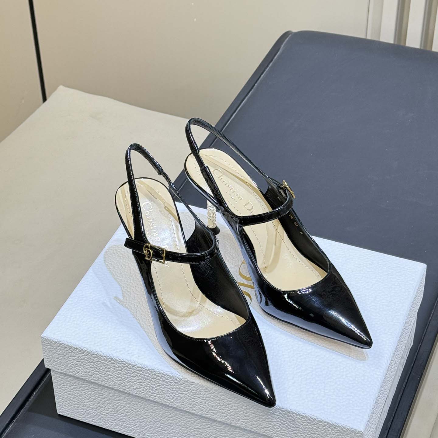 Dior Icon Slingback Pump  - DopestKickz