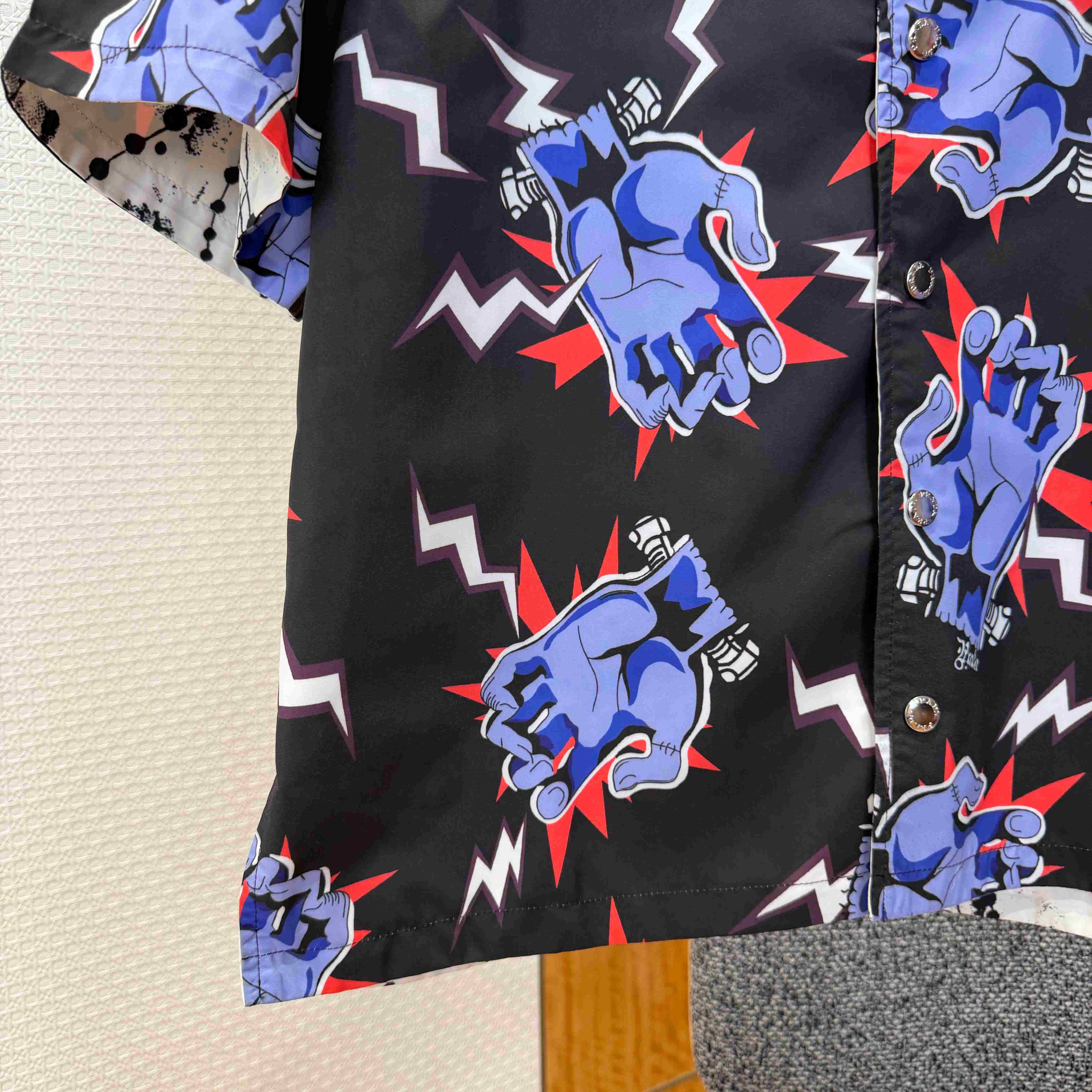 Prada Timecapsule Printed Cotton Shirt - DopestKickz