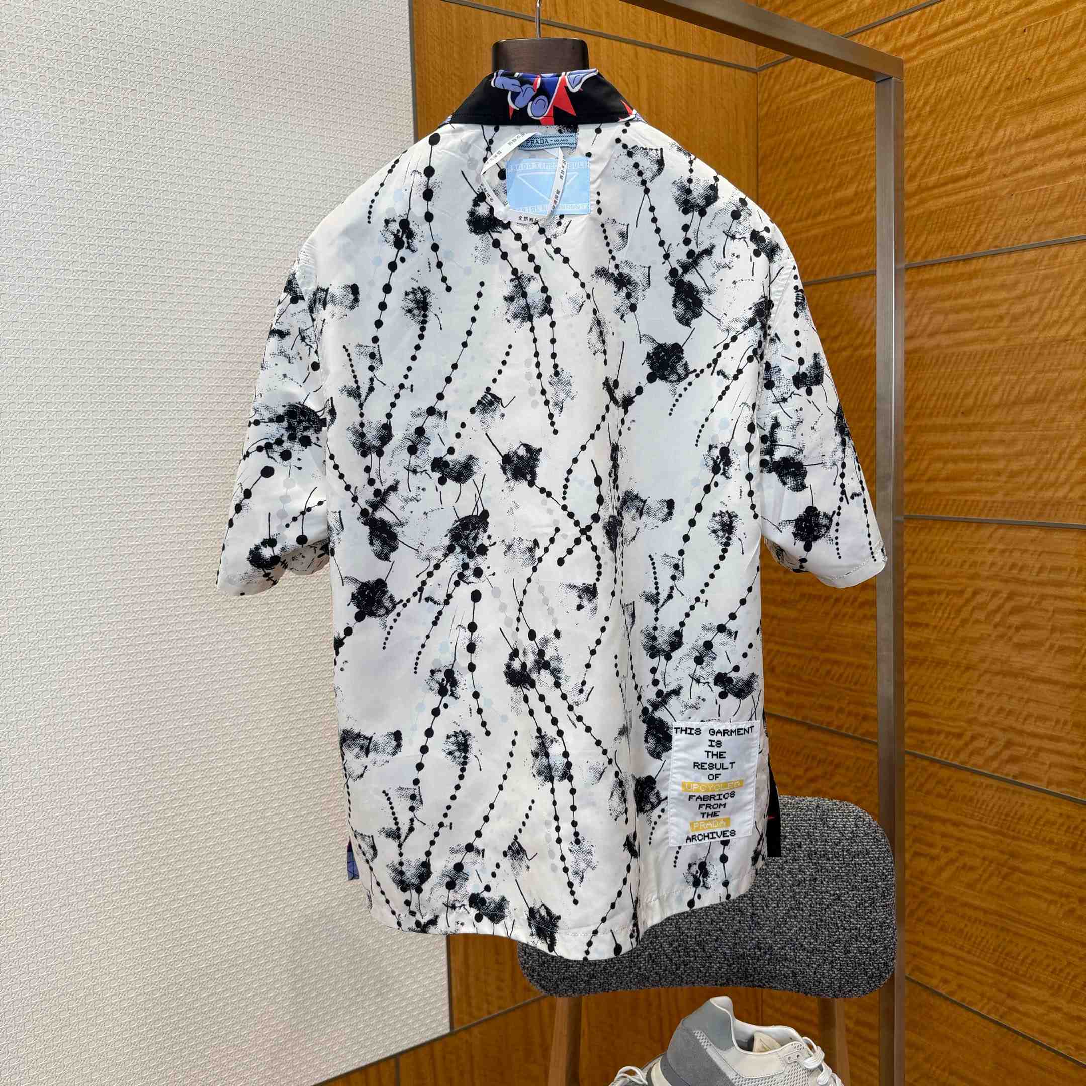 Prada Timecapsule Printed Cotton Shirt - DopestKickz