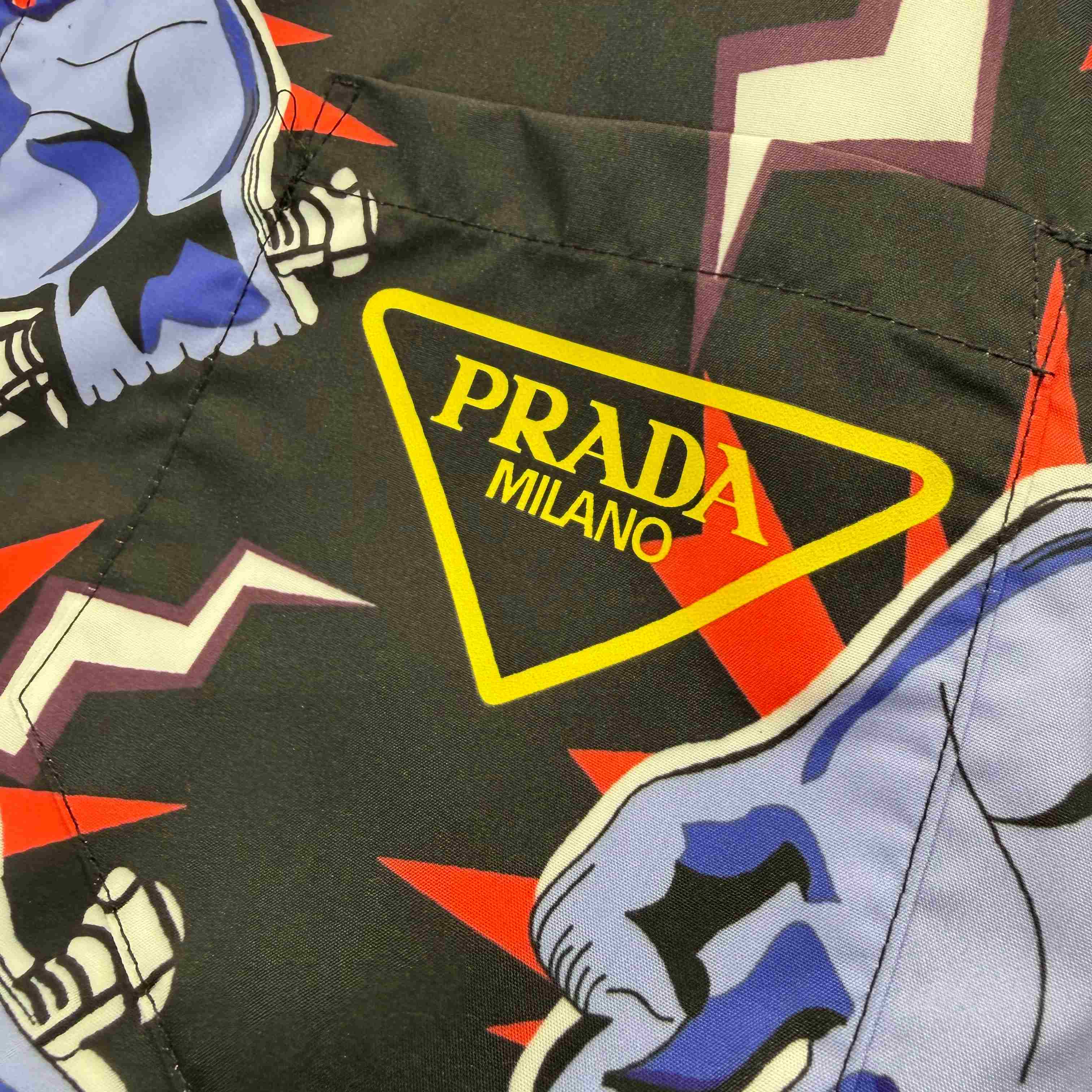 Prada Timecapsule Printed Cotton Shirt - DopestKickz