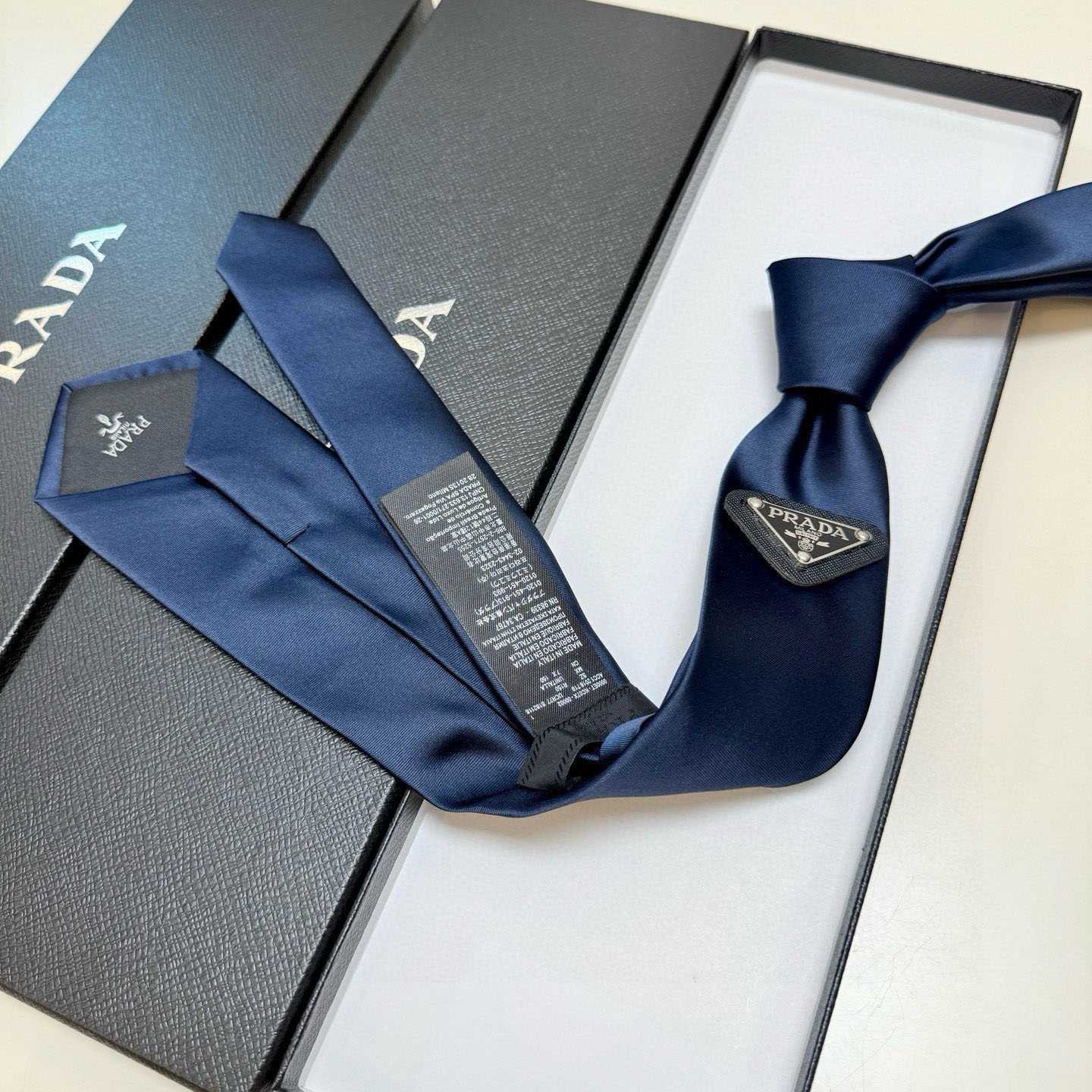Prada Prada Logo Tie - DopestKickz