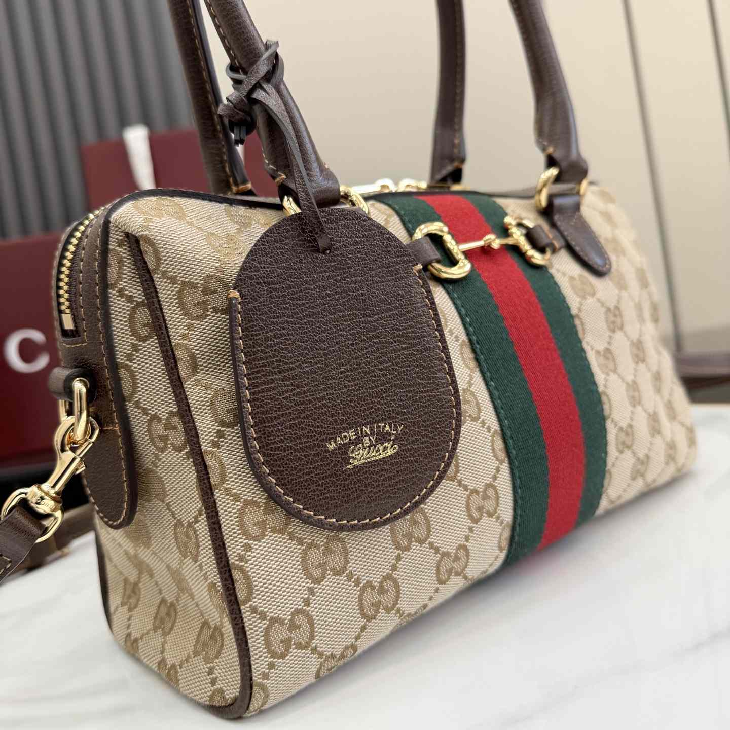 Gucci Borsetto Medium Boston Bag - DopestKickz