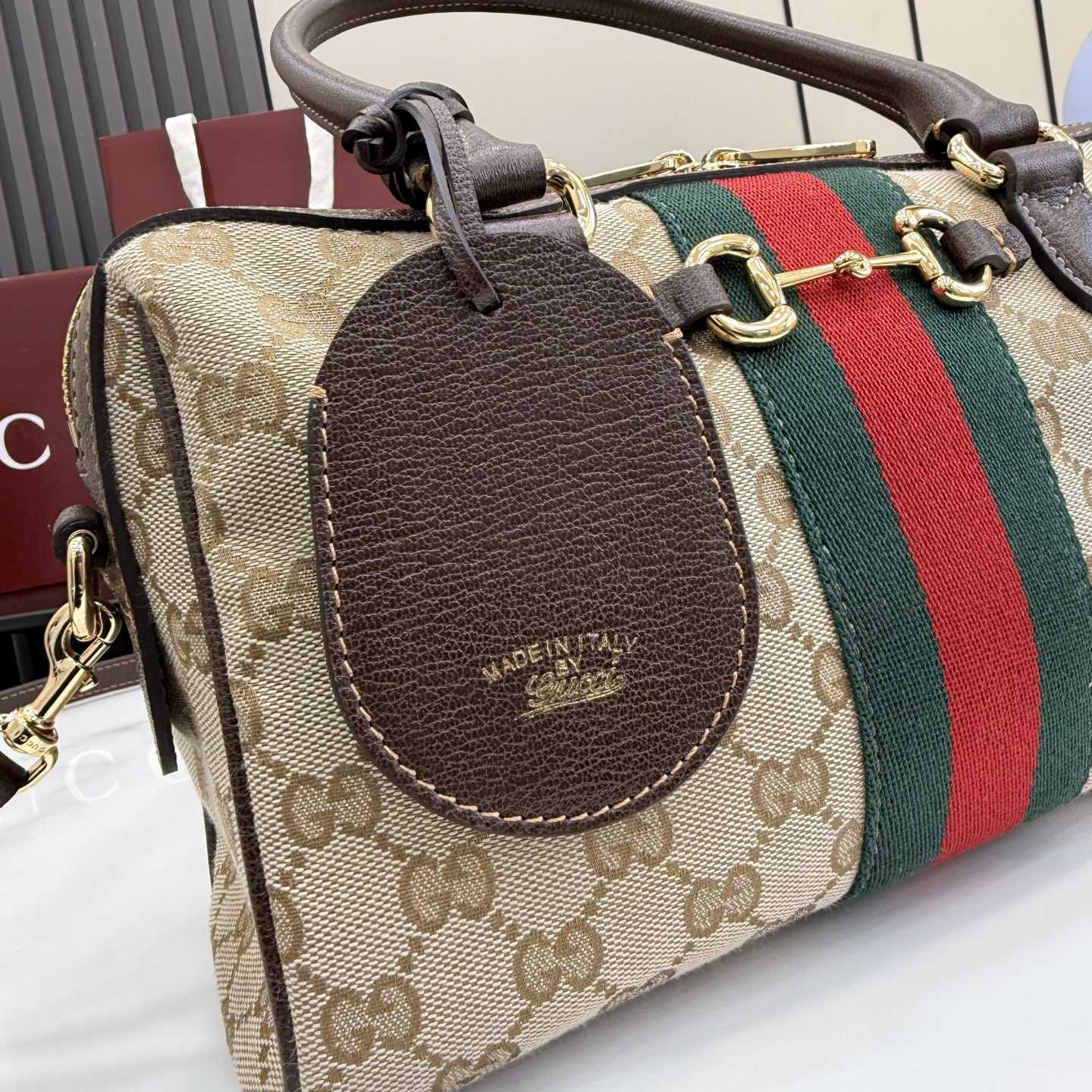 Gucci Borsetto Medium Boston Bag - DopestKickz