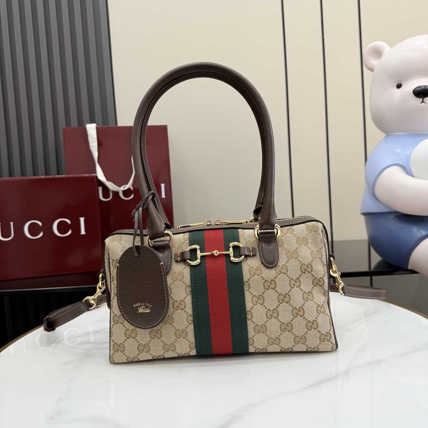 Gucci Borsetto Medium Boston Bag - DopestKickz