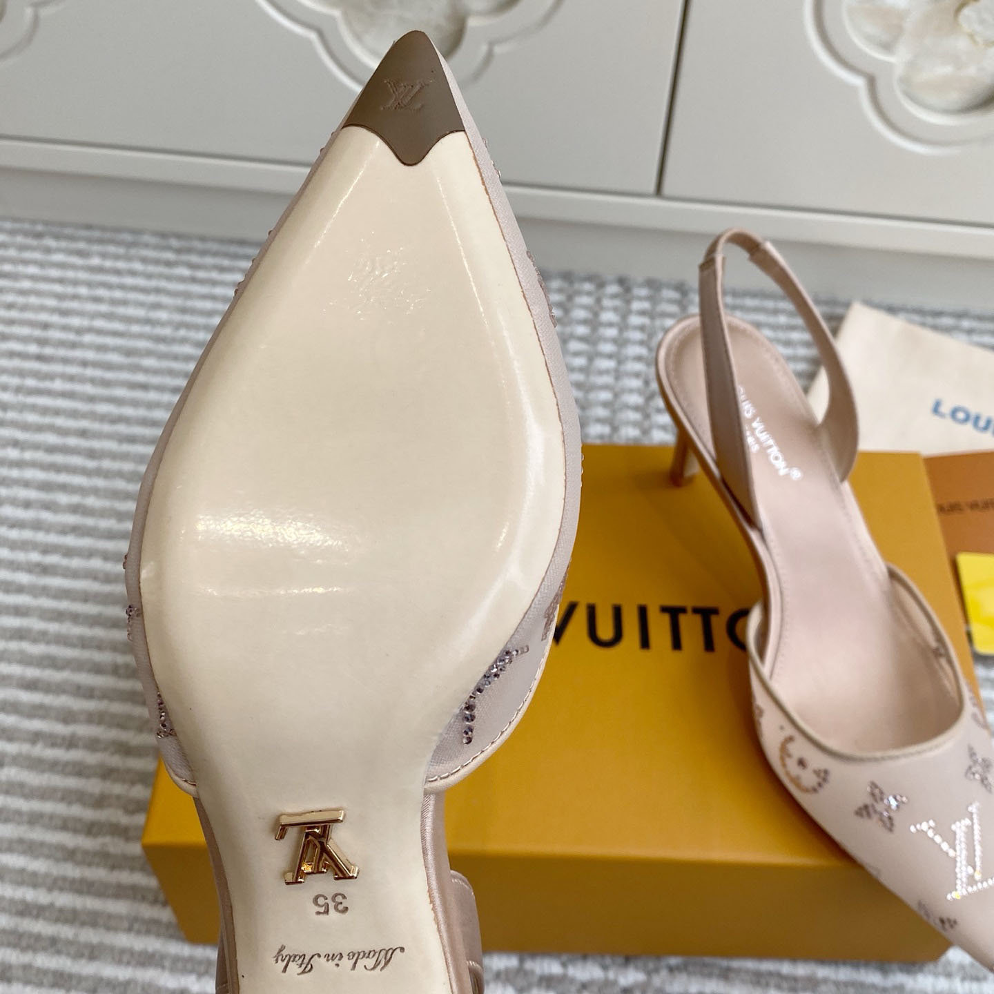 Louis Vuitton Gala Slingback Pump 1AJPUM - DopestKickz