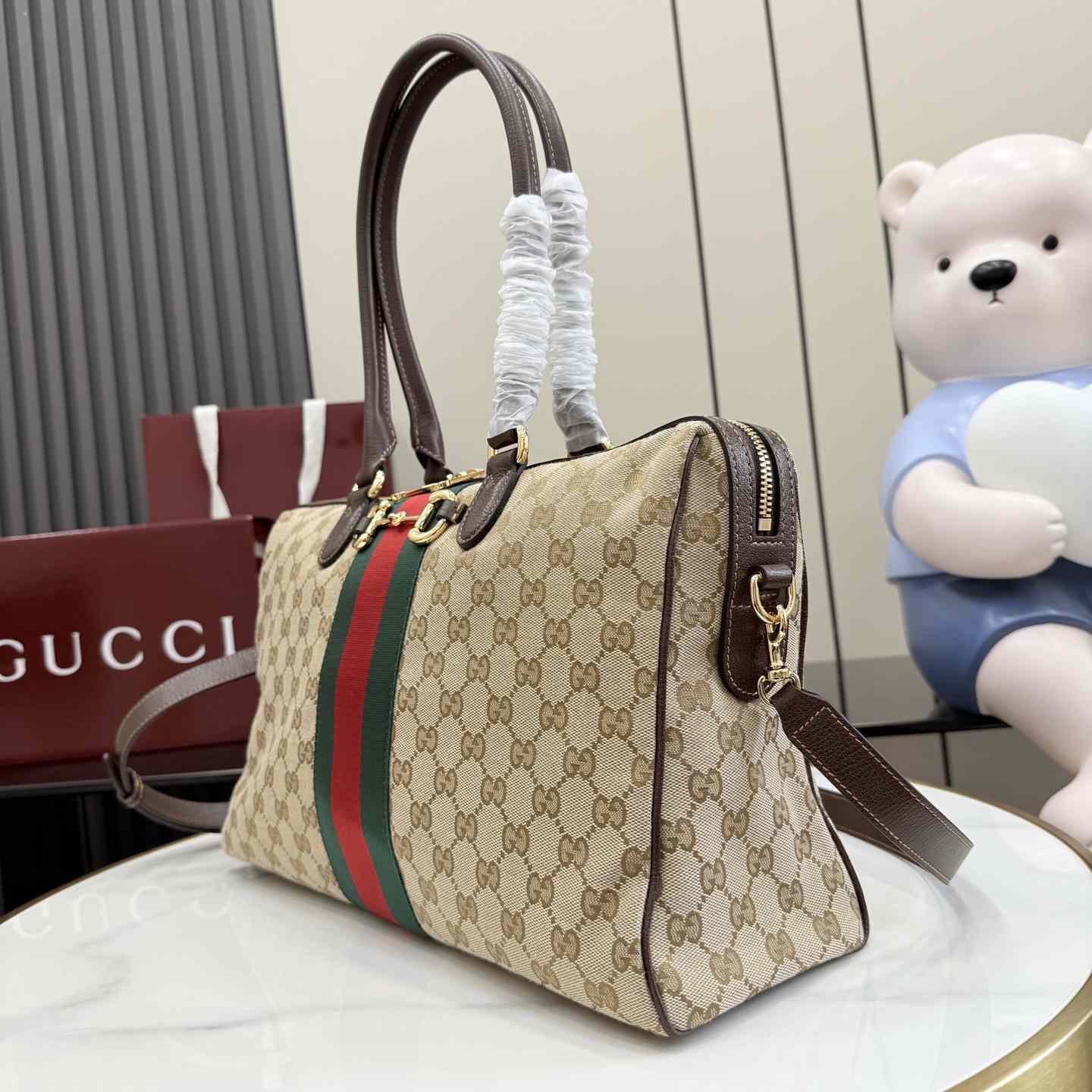 Gucci Borsetto Large Boston Bag - DopestKickz