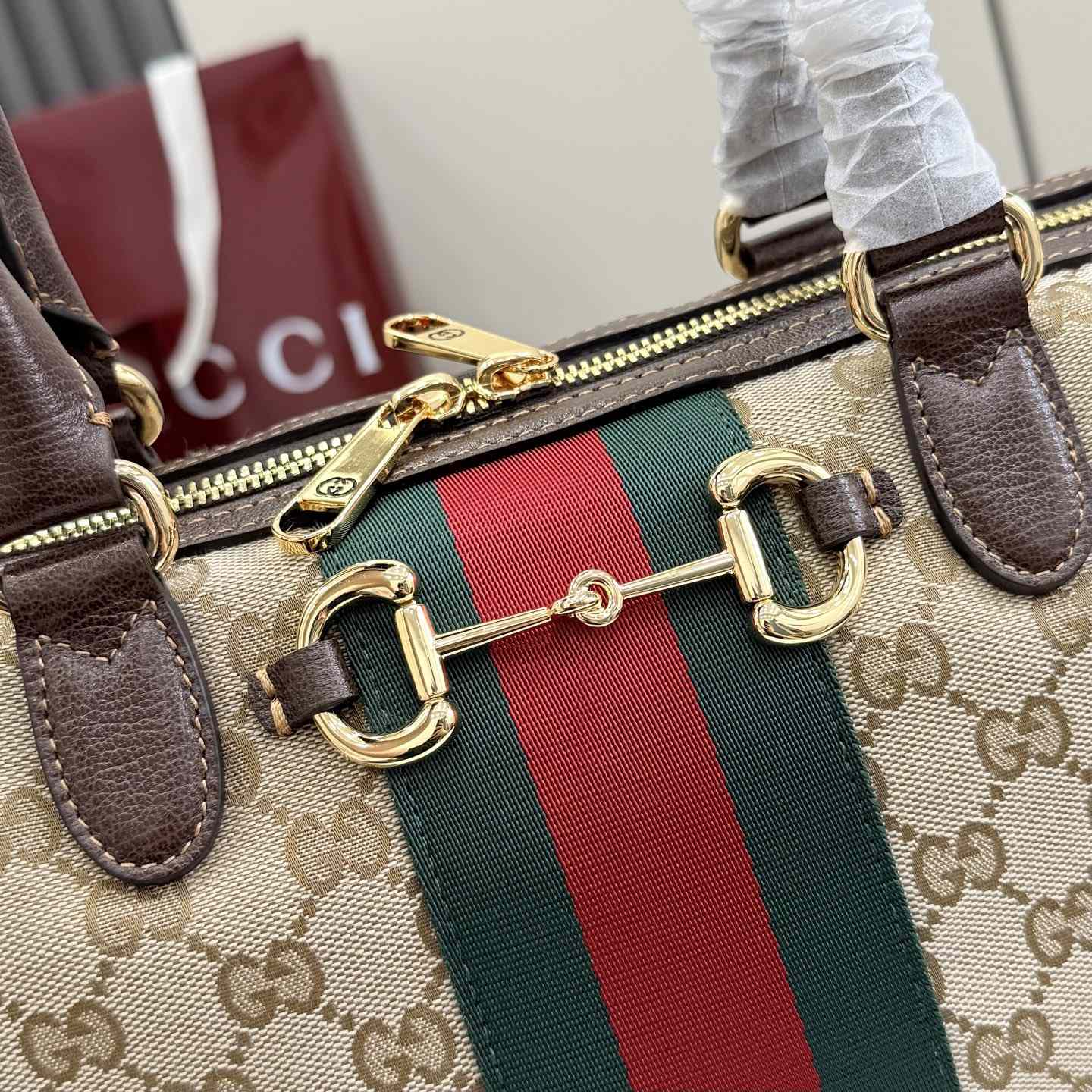 Gucci Borsetto Large Boston Bag - DopestKickz