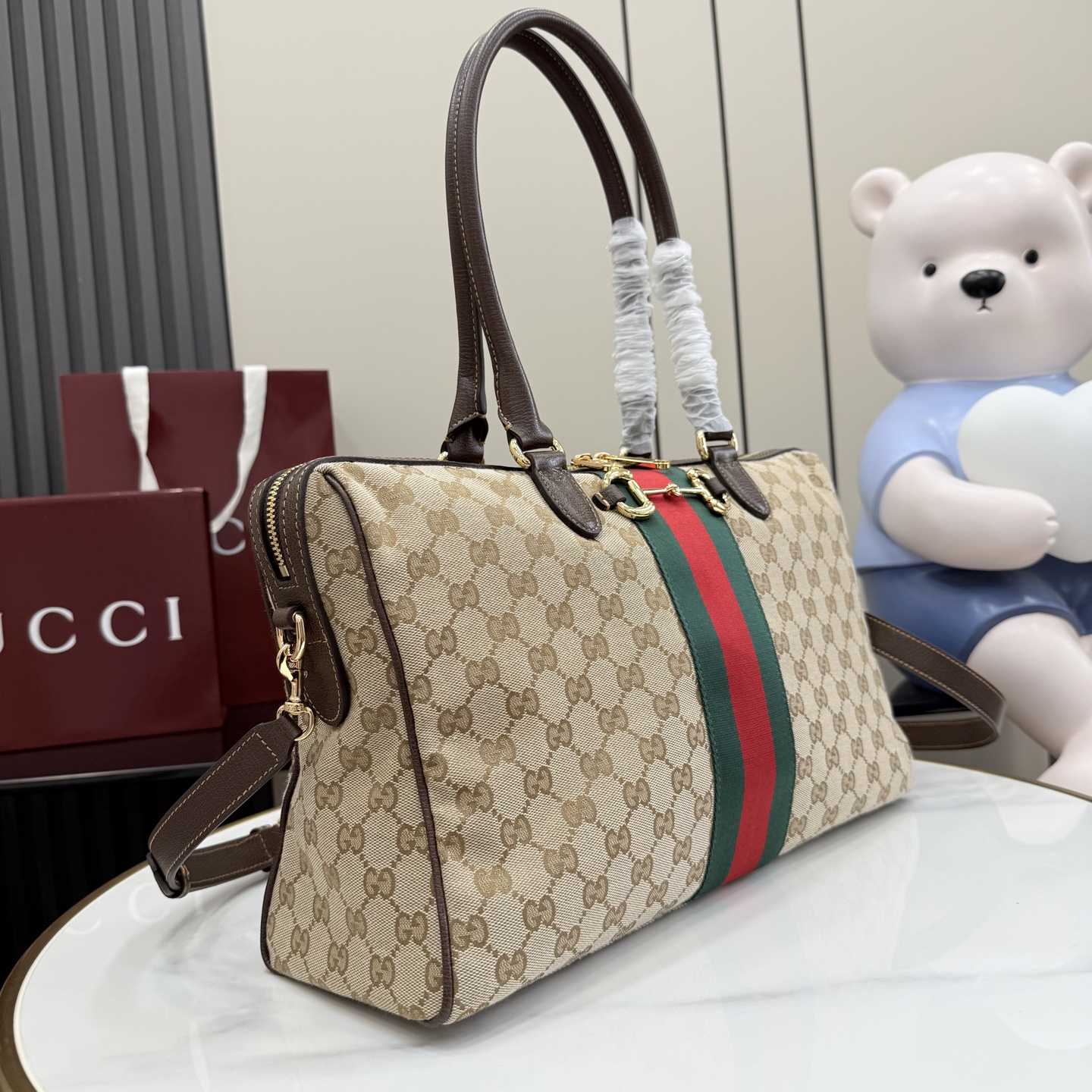 Gucci Borsetto Large Boston Bag - DopestKickz