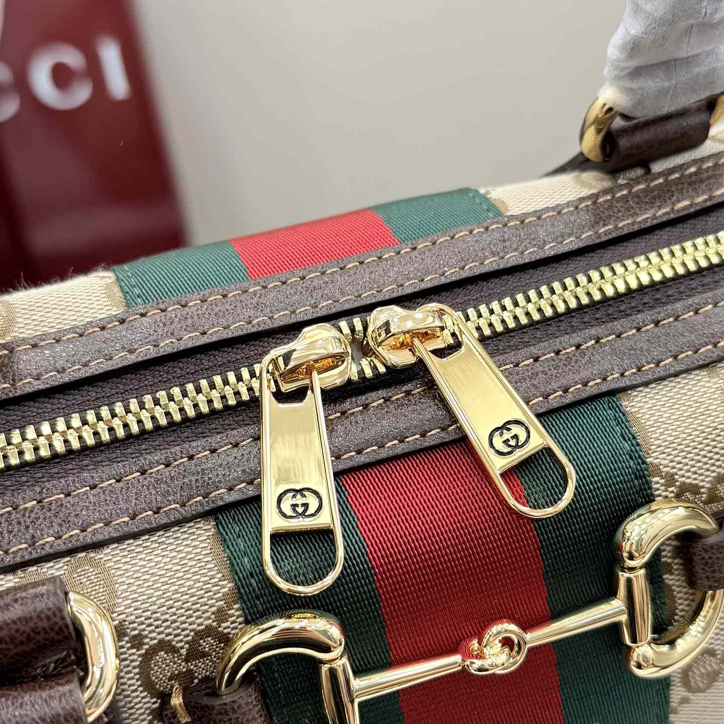 Gucci Borsetto Large Boston Bag - DopestKickz