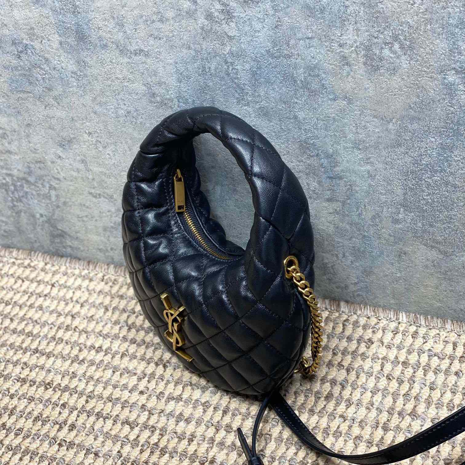 Saint Laurent ICARINO Mini In Quilted Nappa - DopestKickz