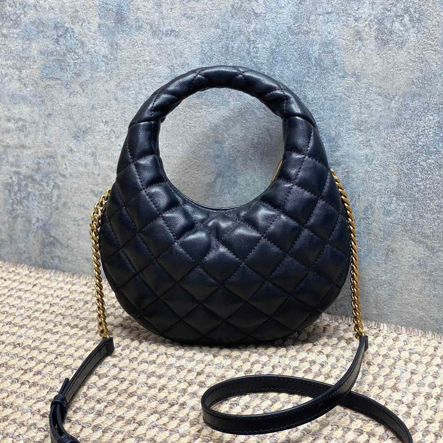 Saint Laurent ICARINO Mini In Quilted Nappa - DopestKickz