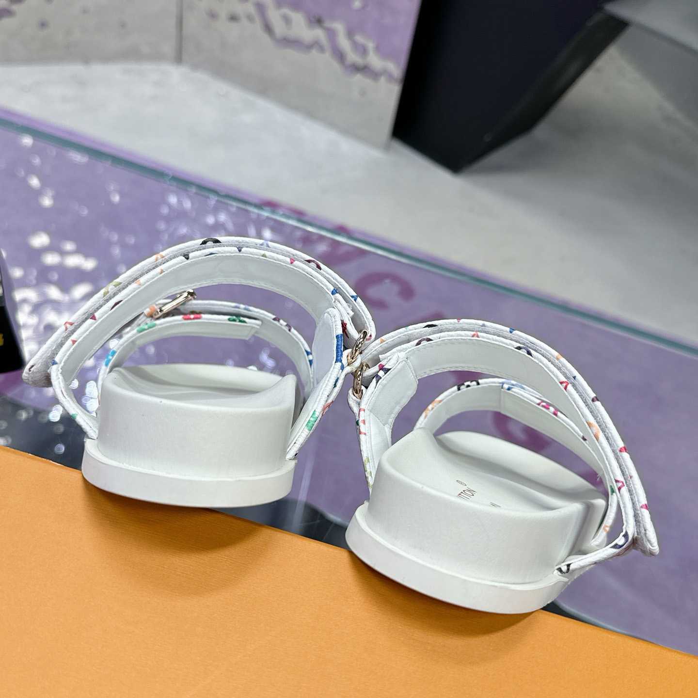 Louis Vuitton LV x TM Bom Dia Flat Comfort Mule 1AJLI7 - DopestKickz