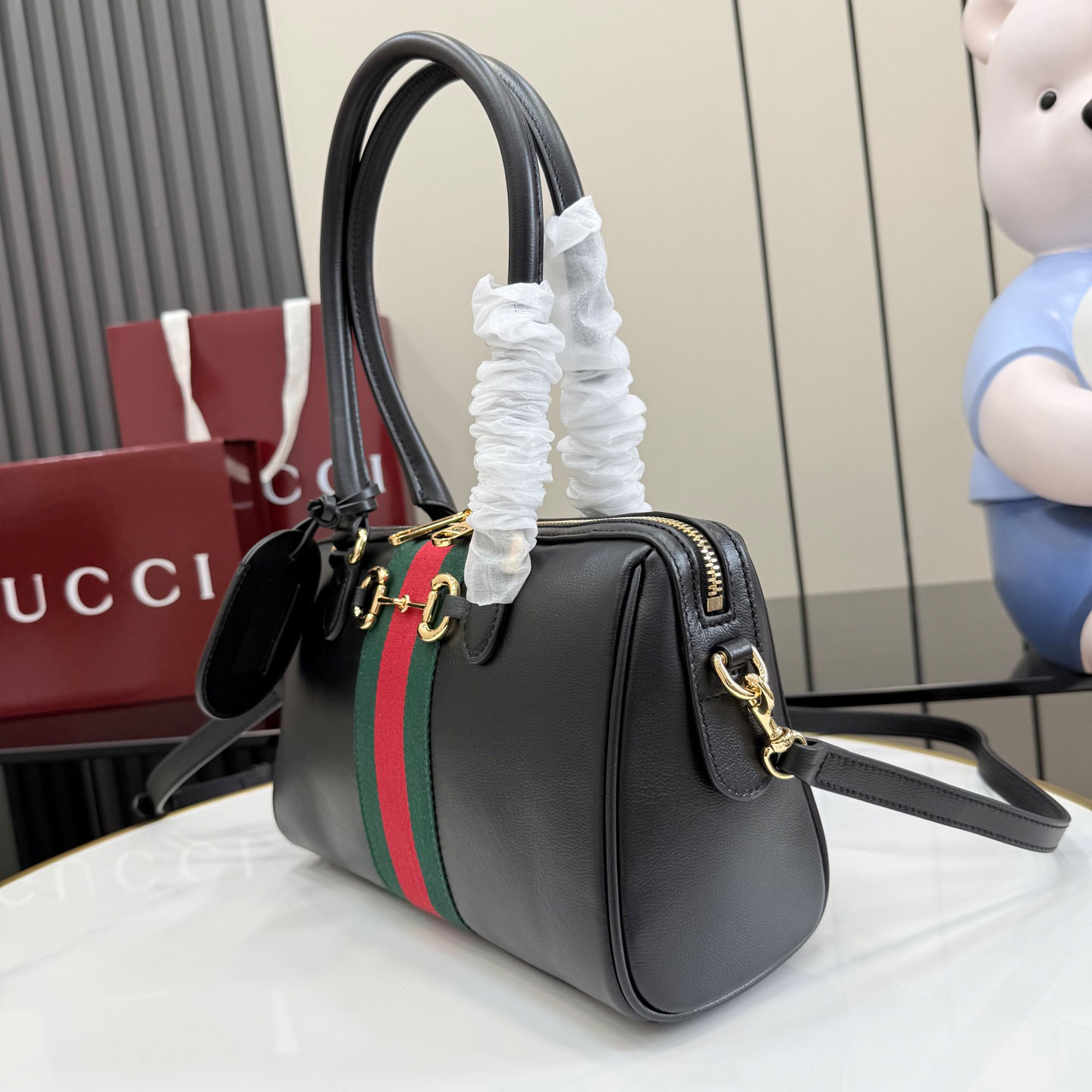 Gucci Borsetto Medium Boston Bag - DopestKickz
