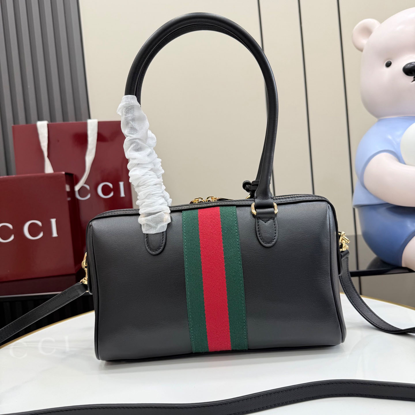 Gucci Borsetto Medium Boston Bag - DopestKickz