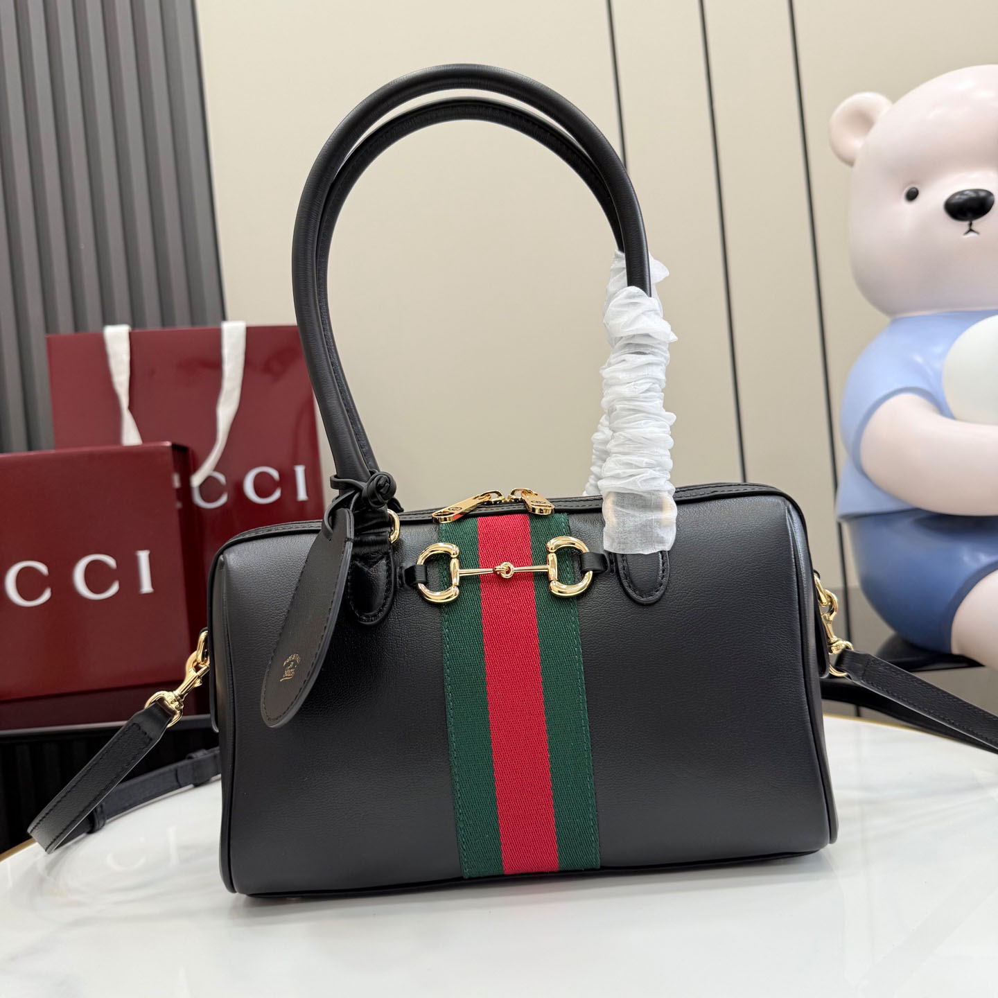 Gucci Borsetto Medium Boston Bag - DopestKickz