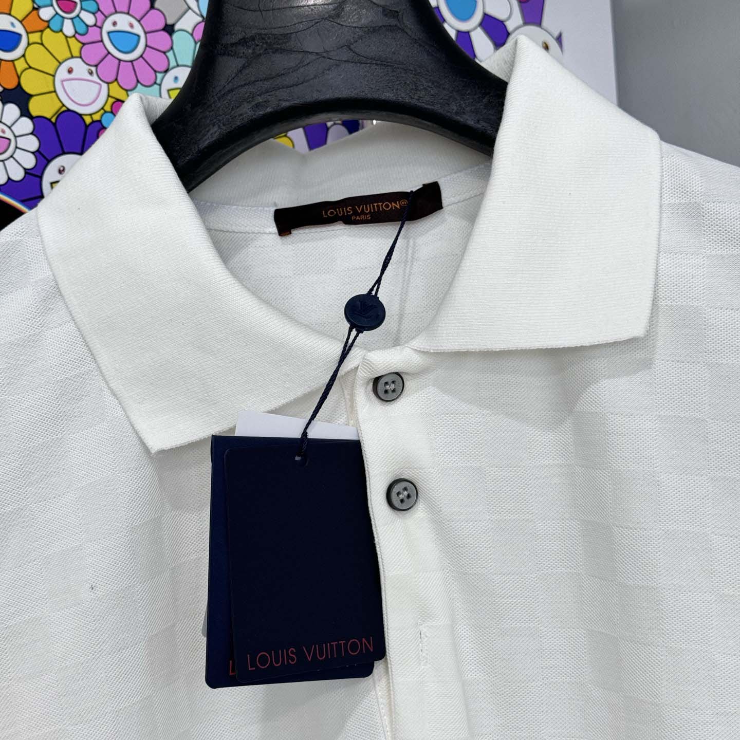 Louis Vuitton Damier Polo Shirt - DopestKickz