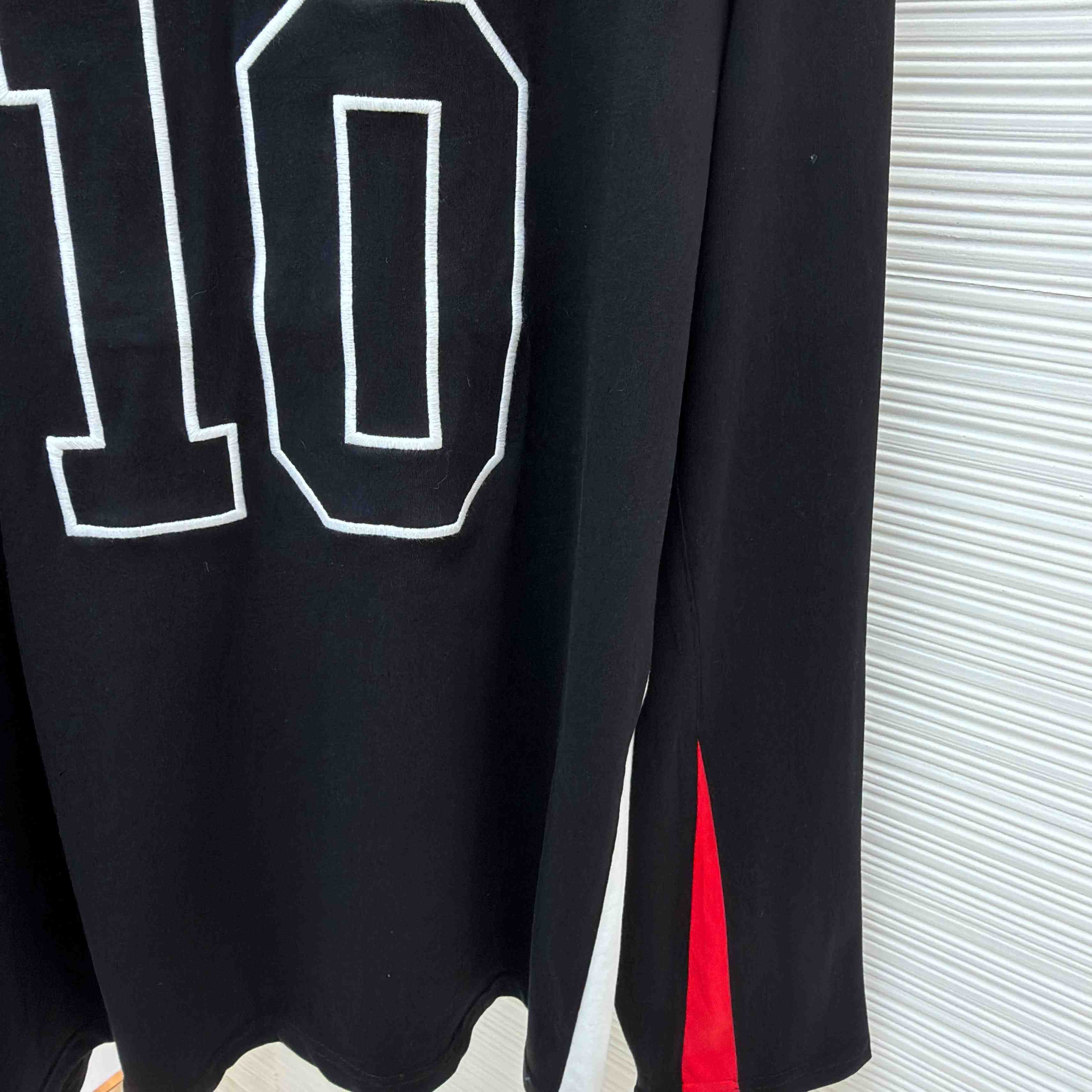 Balenciaga | Nba Collaboration Oversized Long Sleeve T-shirt In Black/Multicolor  - DopestKickz