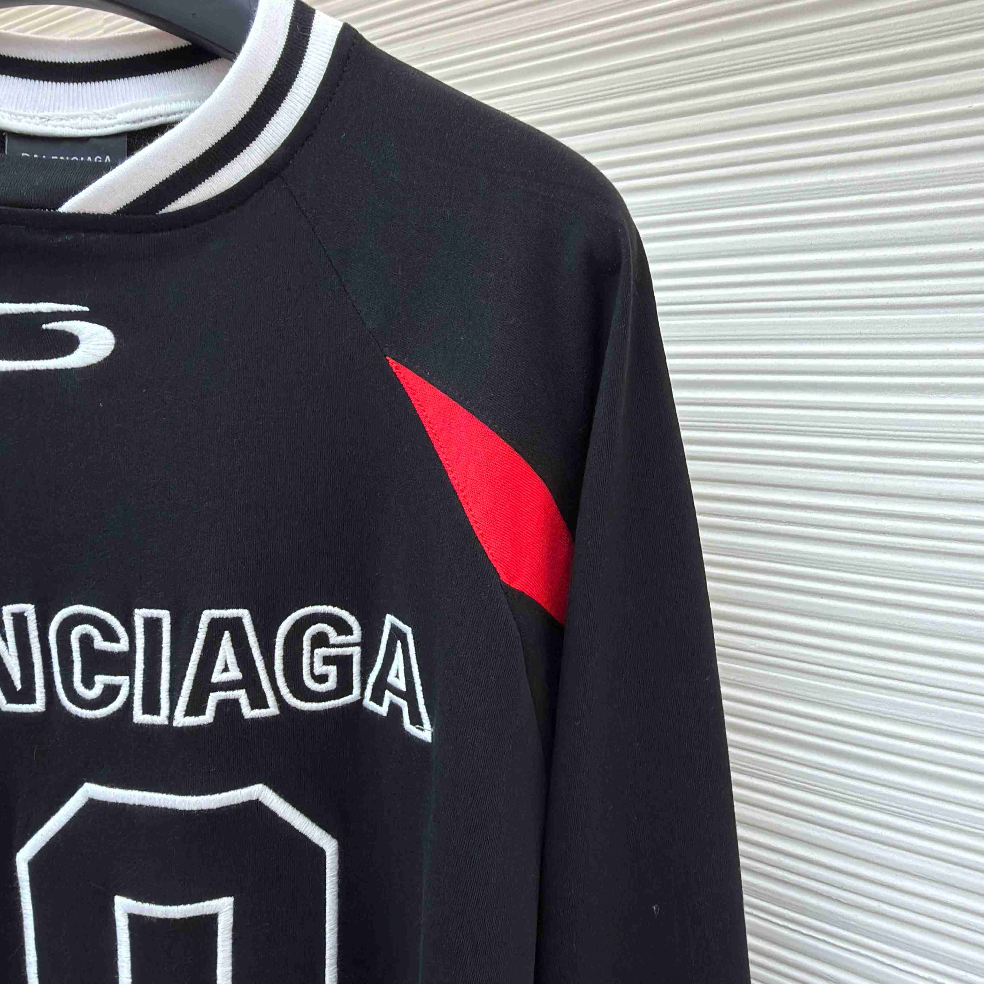 Balenciaga | Nba Collaboration Oversized Long Sleeve T-shirt In Black/Multicolor  - DopestKickz