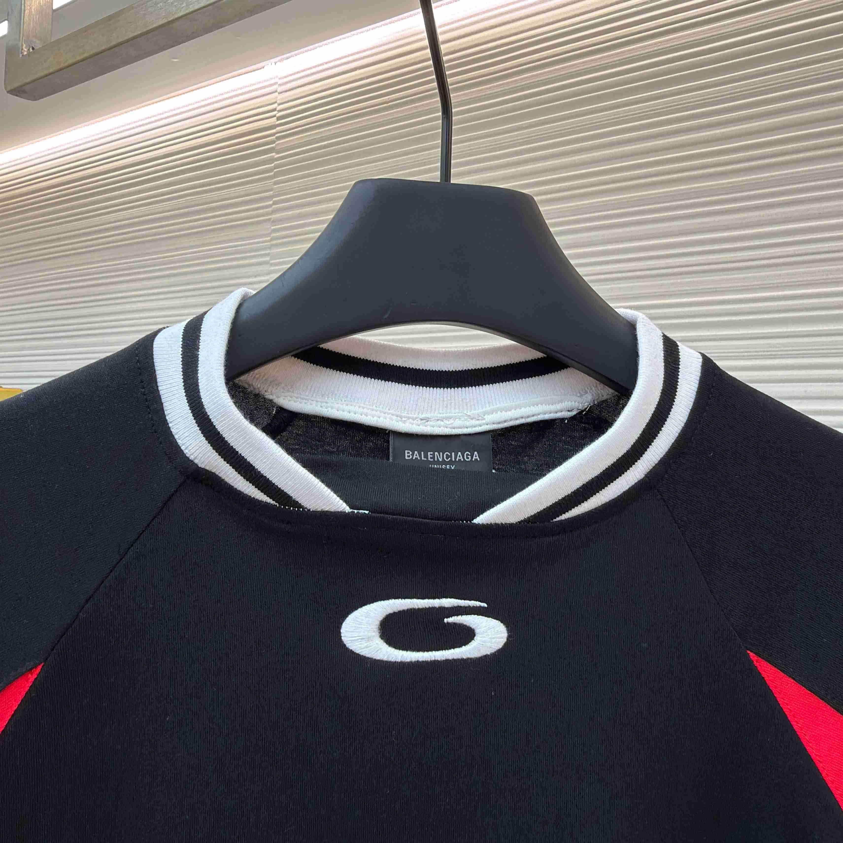 Balenciaga | Nba Collaboration Oversized Long Sleeve T-shirt In Black/Multicolor  - DopestKickz