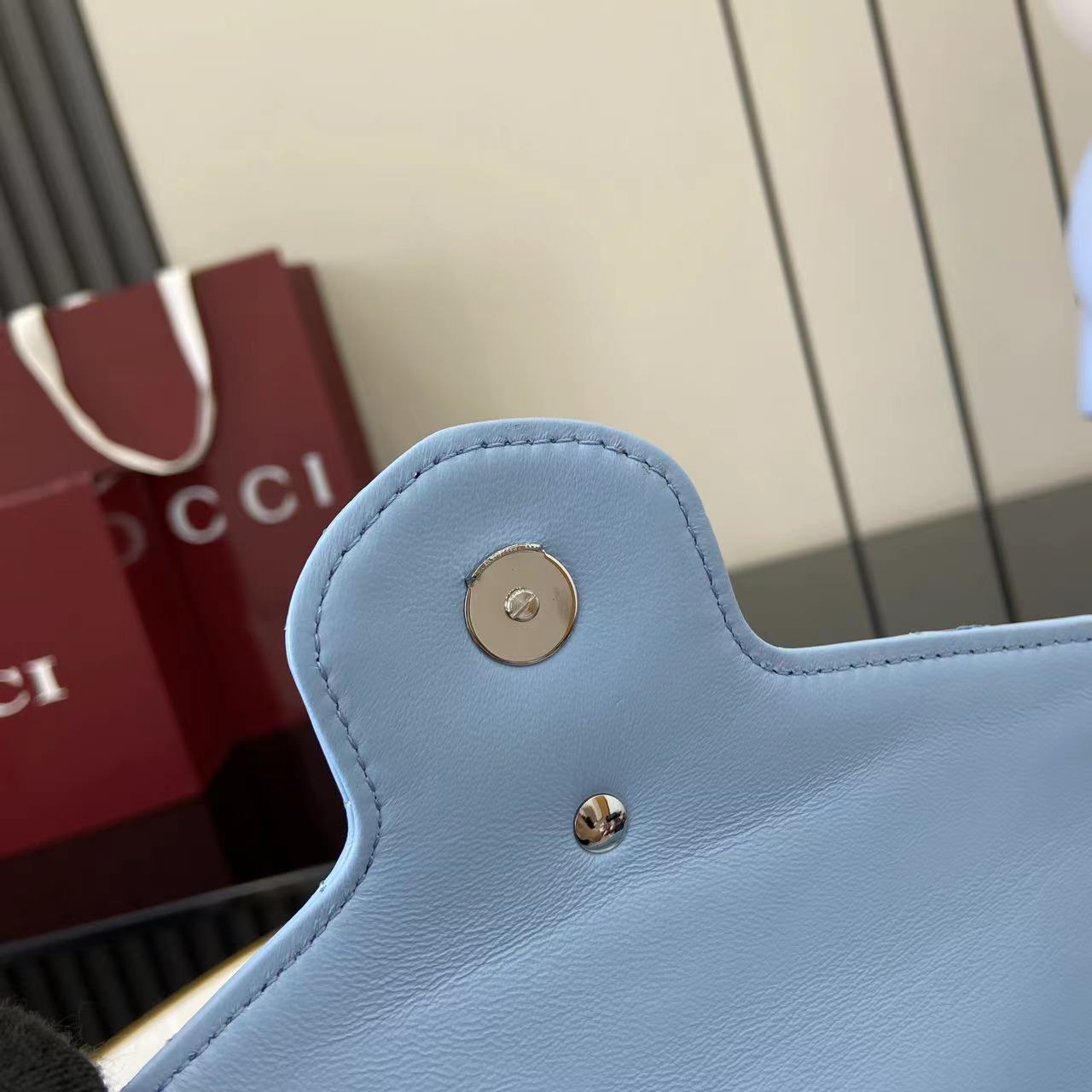 Gucci GG Marmont Wallet On Chain - DopestKickz