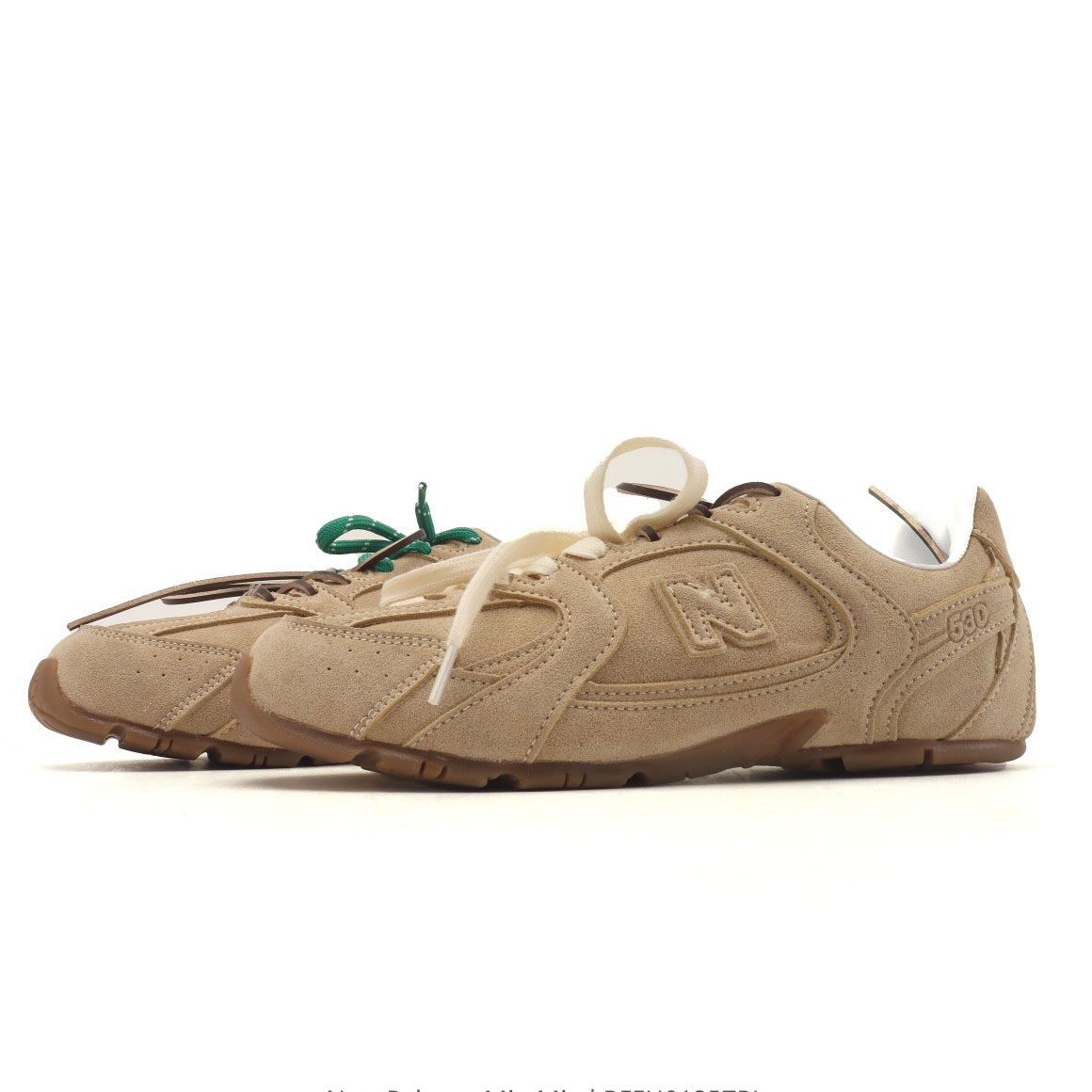 New Balance X Miu Miu 530 SL Suede Sneakers - DopestKickz