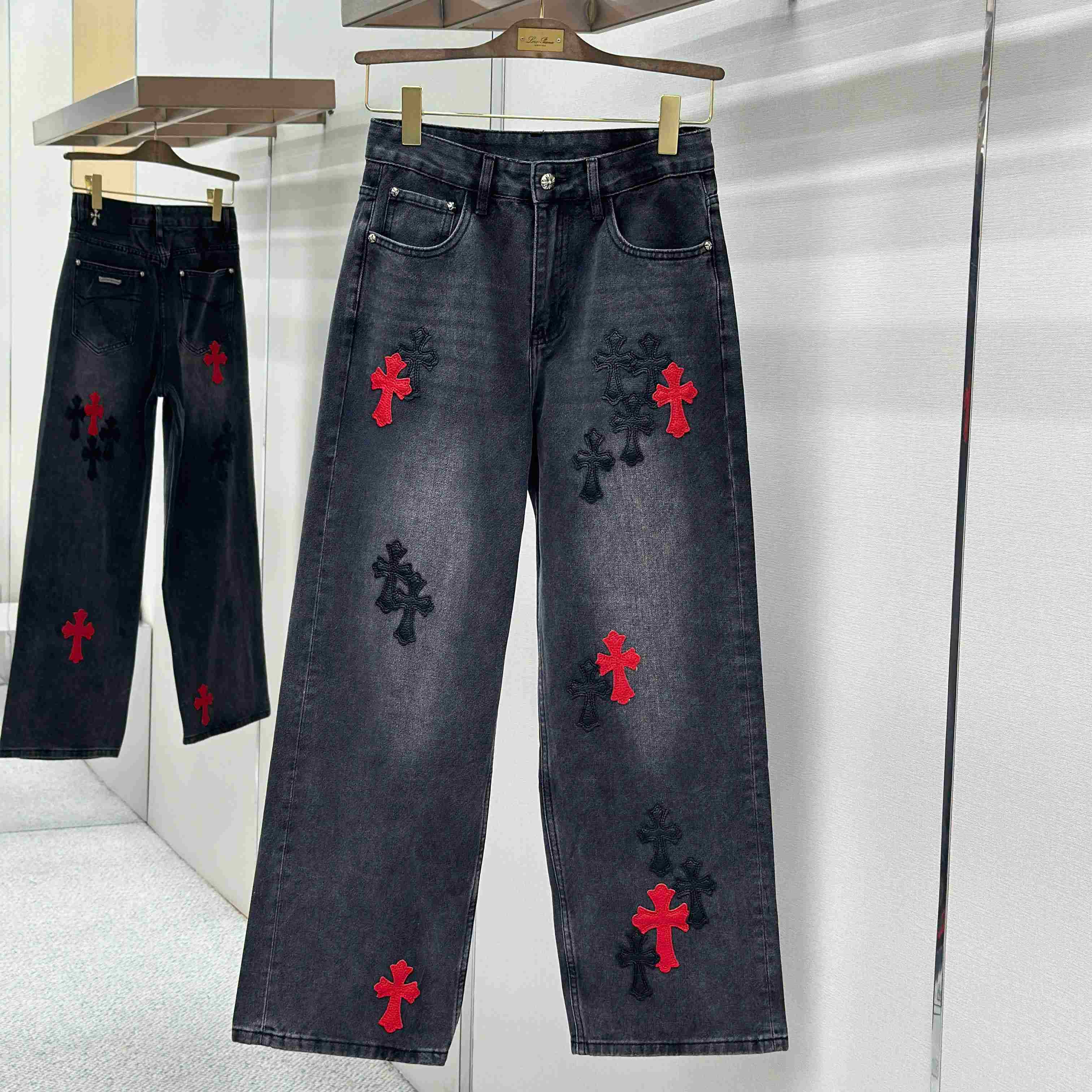 Chrome Hearts Jeans - DopestKickz