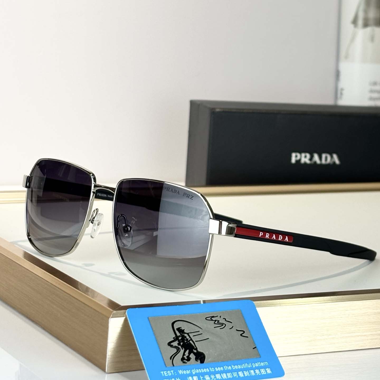 Prada Polarized  SPS 54W Sunglasses     - DopestKickz