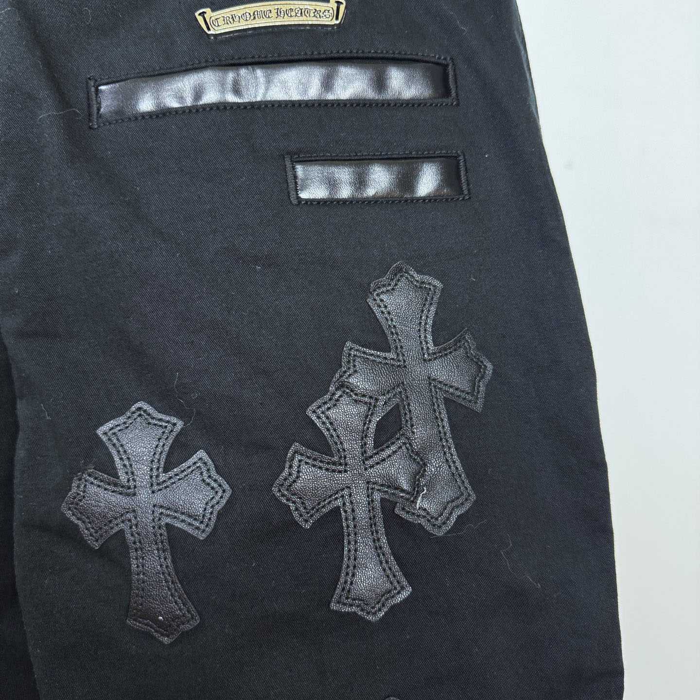 Chrome Hearts Cross Patch Chino Pants 'Black/Camo' - DopestKickz