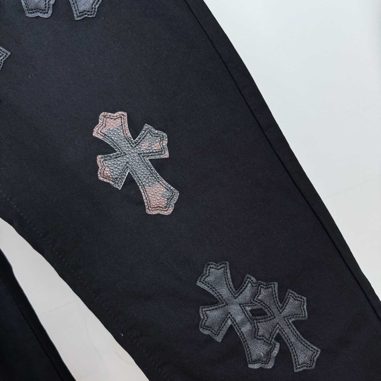 Chrome Hearts Cross Patch Chino Pants 'Black/Camo' - DopestKickz