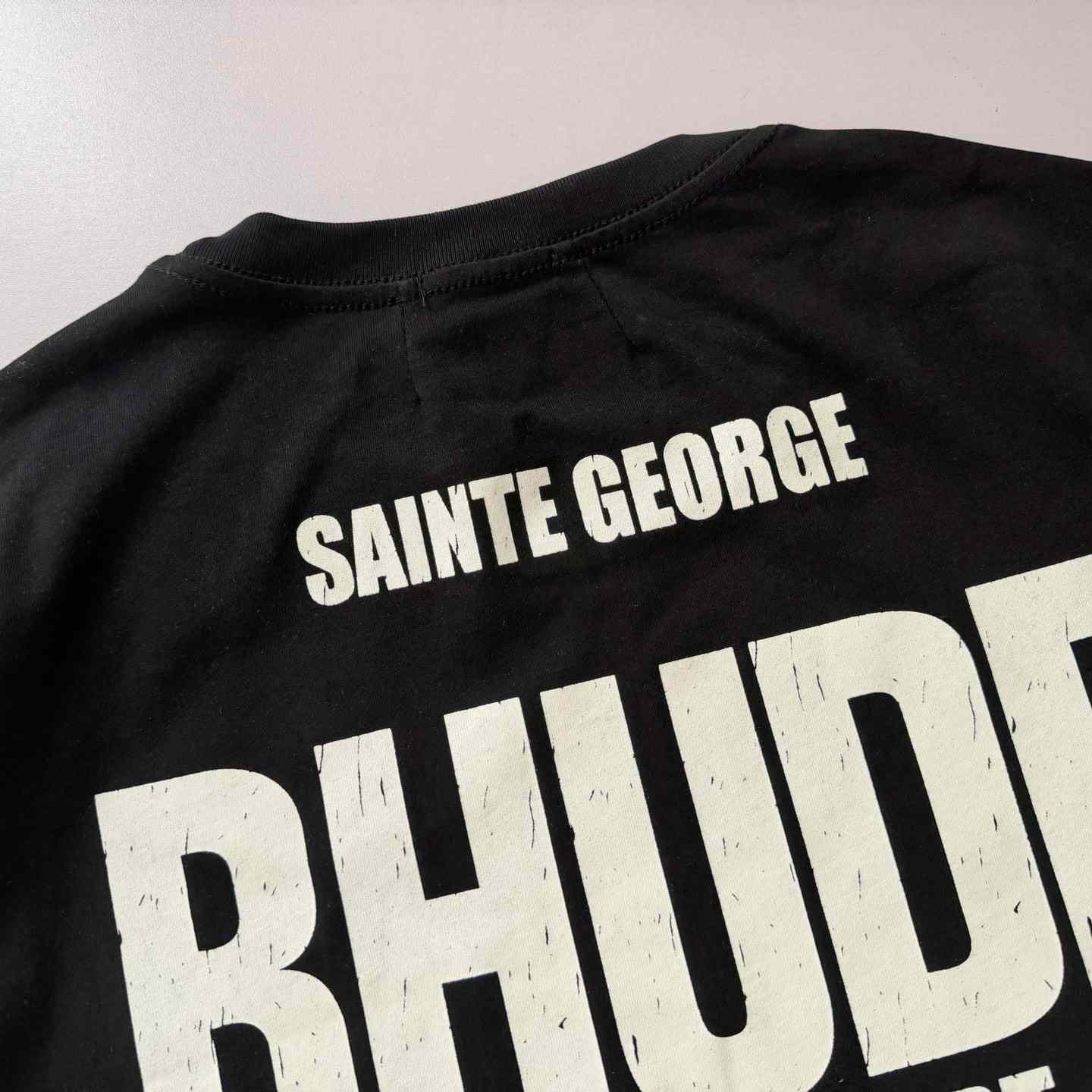 Rhude Champions Du Monde Tee 'Vintage Black' - DopestKickz