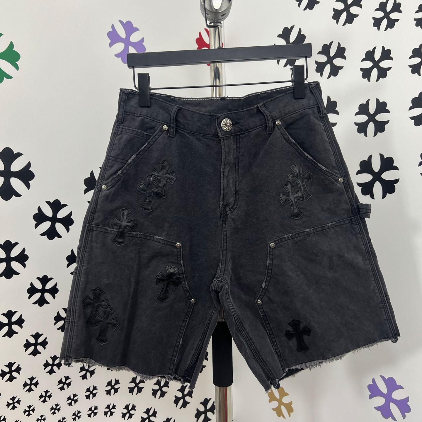 Chrome Hearts Denim Shorts - DopestKickz