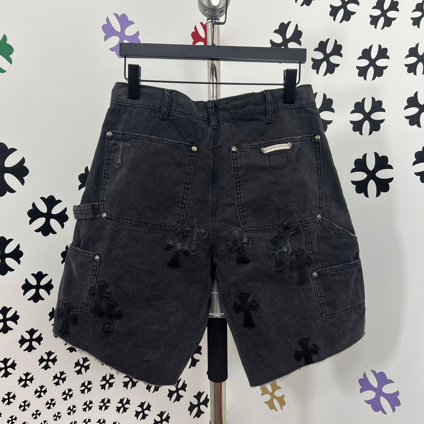 Chrome Hearts Denim Shorts - DopestKickz