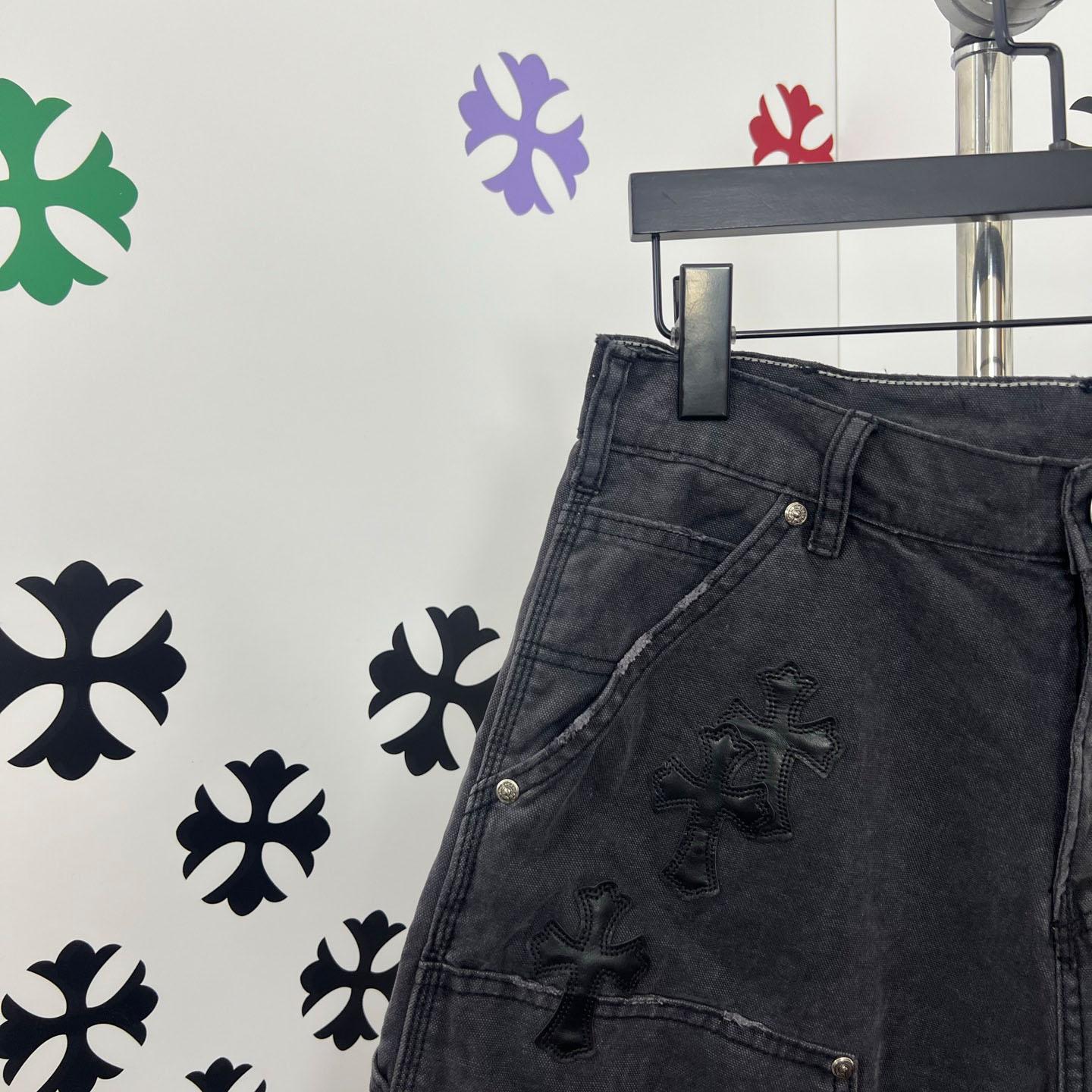 Chrome Hearts Denim Shorts - DopestKickz