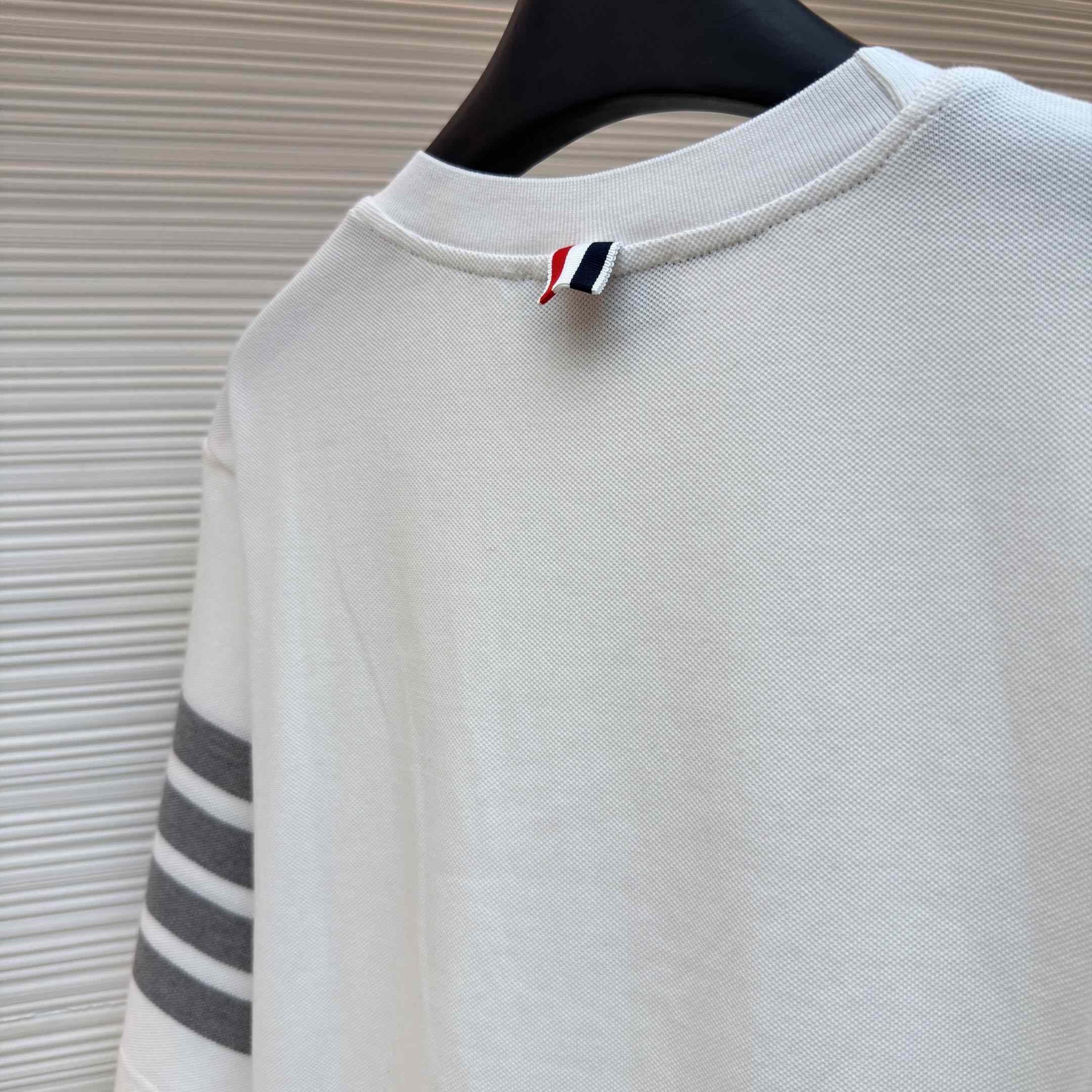 Thom Browne Cotton 4-Bar Short Sleeve T-Shirt - DopestKickz