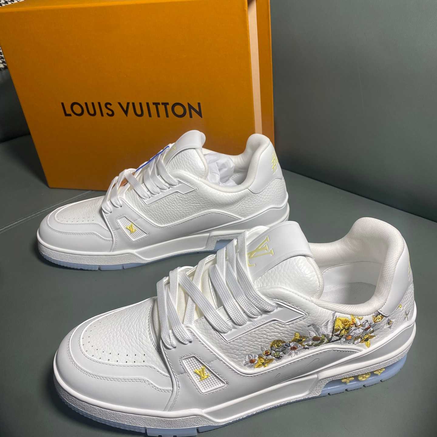 Louis Vuitton LV Trainer Sneaker    1AJS73 - DopestKickz