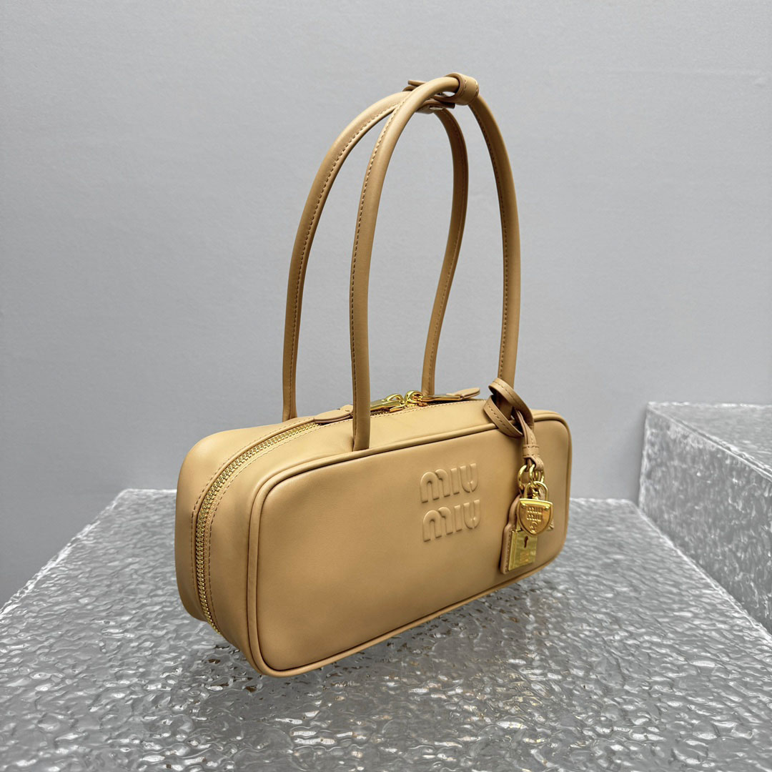 Miu Miu Beau Leather Bag - DopestKickz