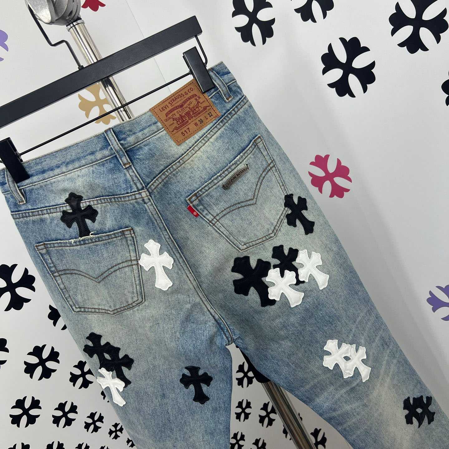 Chrome Hearts Jeans - DopestKickz