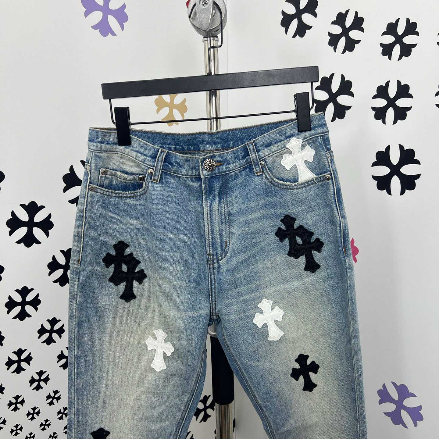 Chrome Hearts Jeans - DopestKickz
