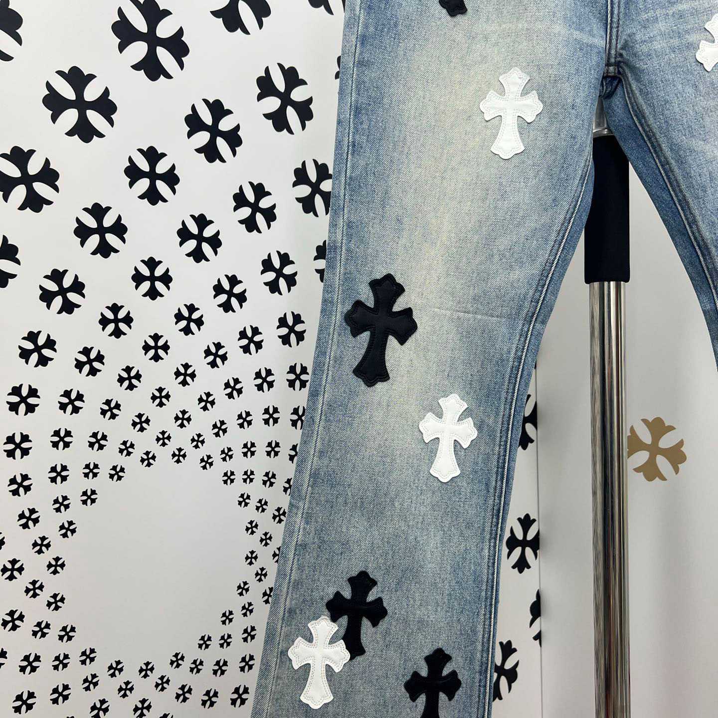 Chrome Hearts Jeans - DopestKickz