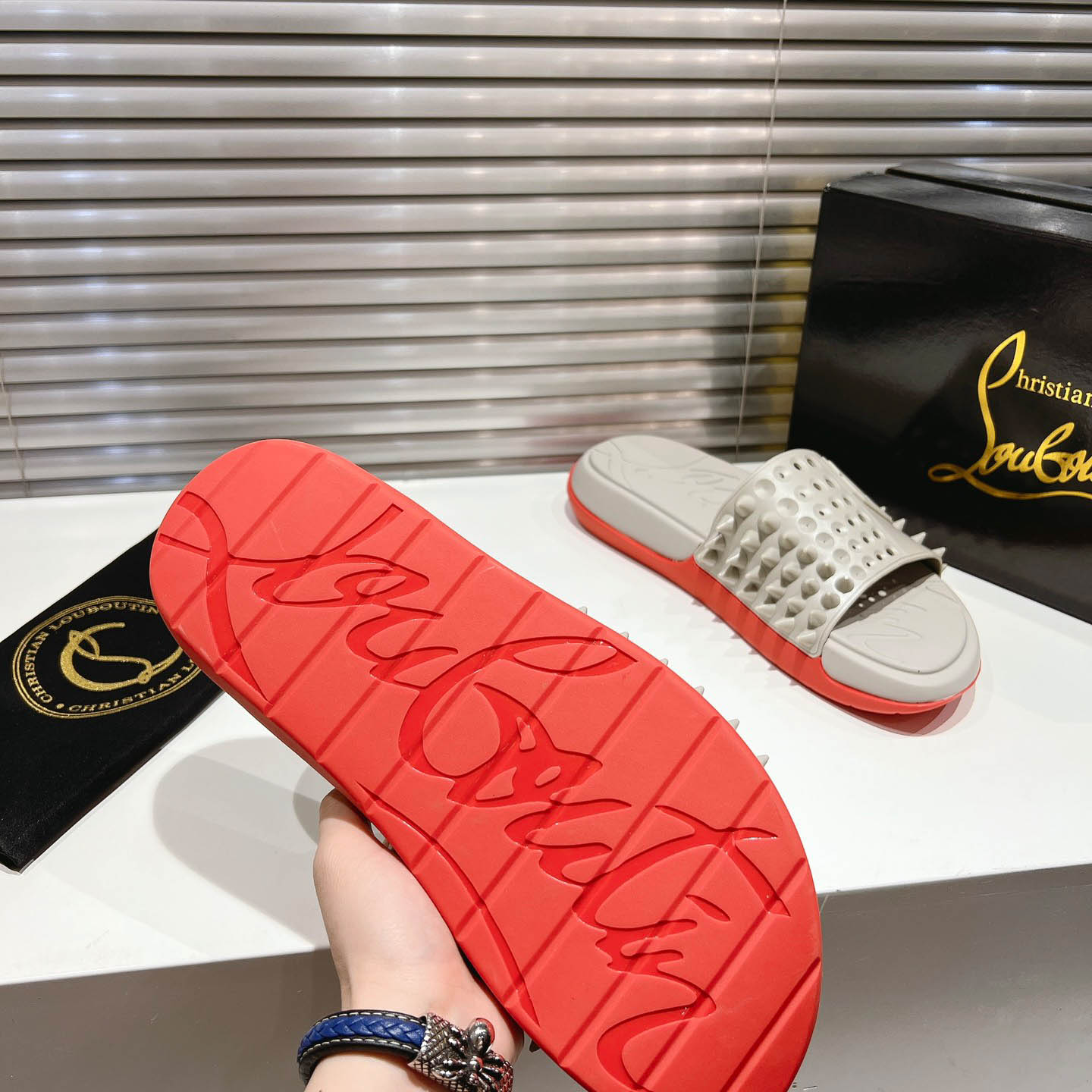 Christian Louboutin Take It Easy Sandals - DopestKickz