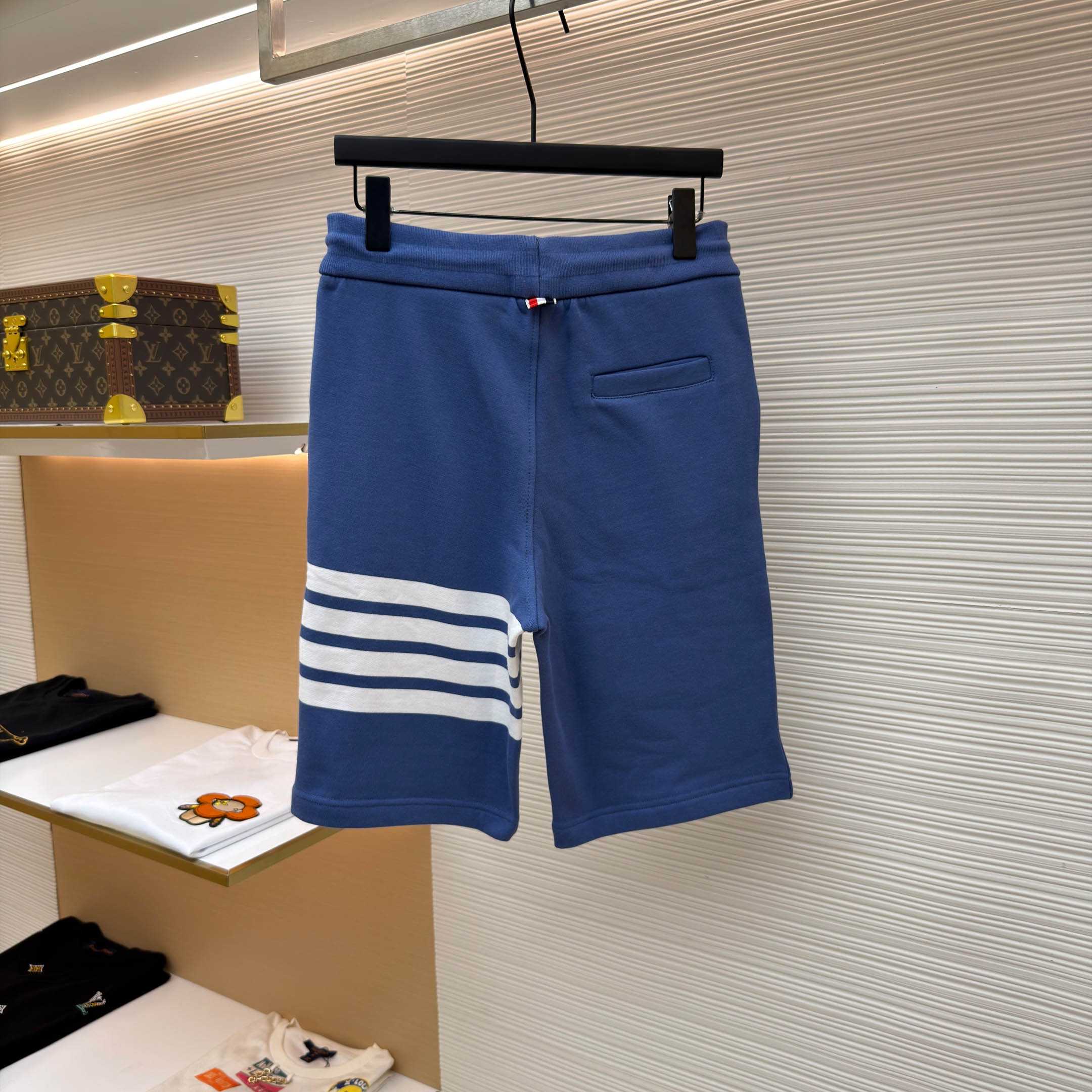 Thom Browne Classic Loopback 4-Bar Sweat Shorts - DopestKickz