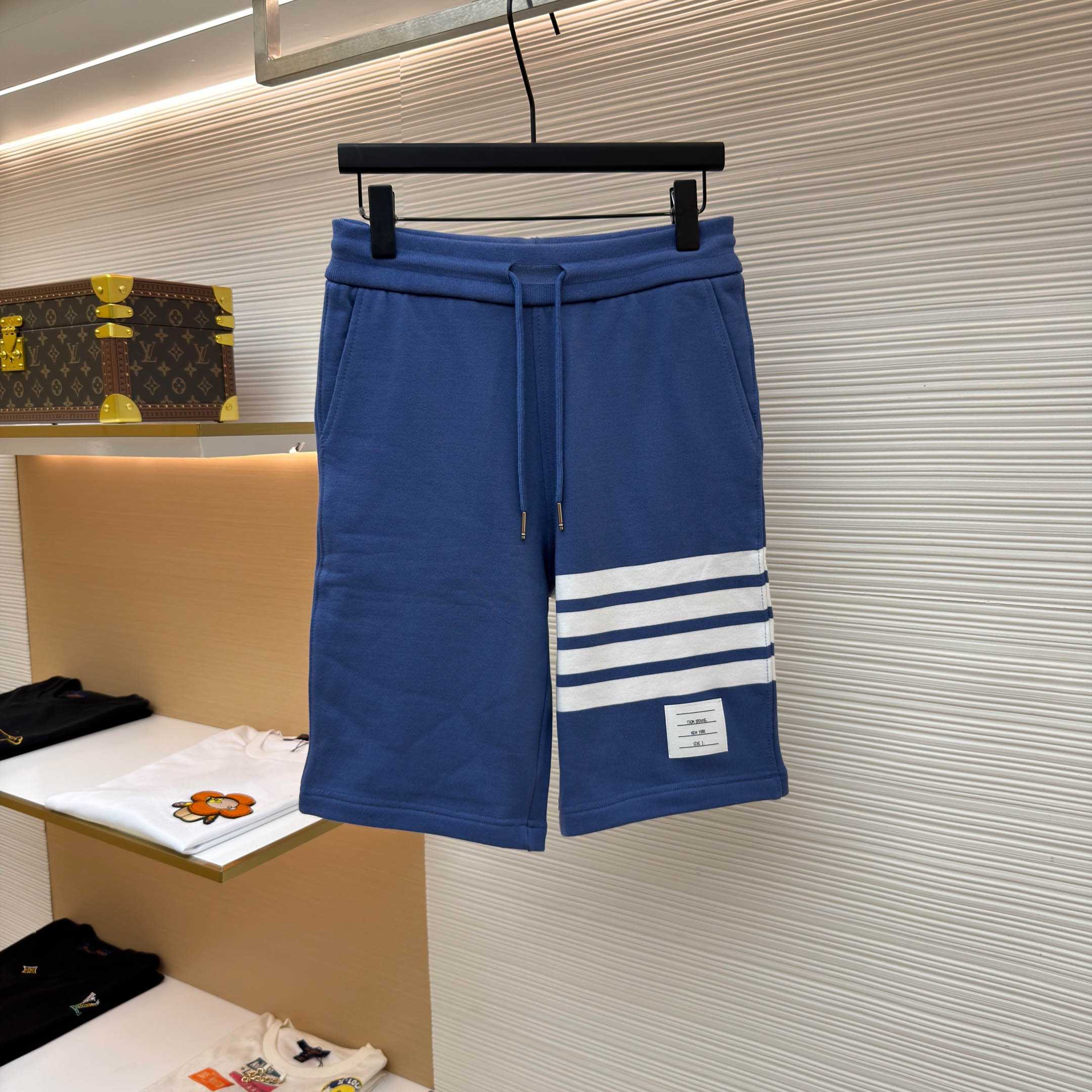 Thom Browne Classic Loopback 4-Bar Sweat Shorts - DopestKickz