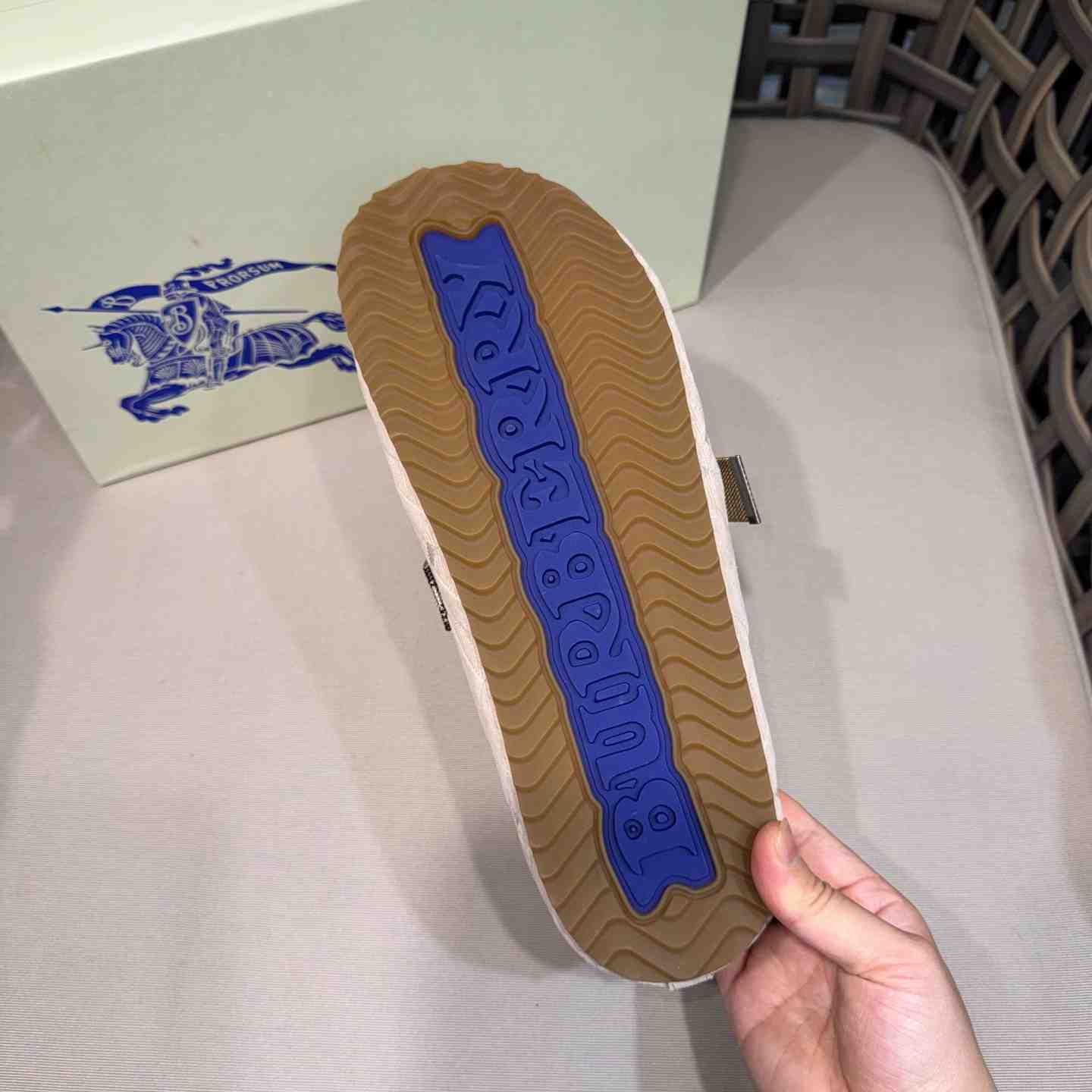Burberry Suede Urchin Clogs - DopestKickz