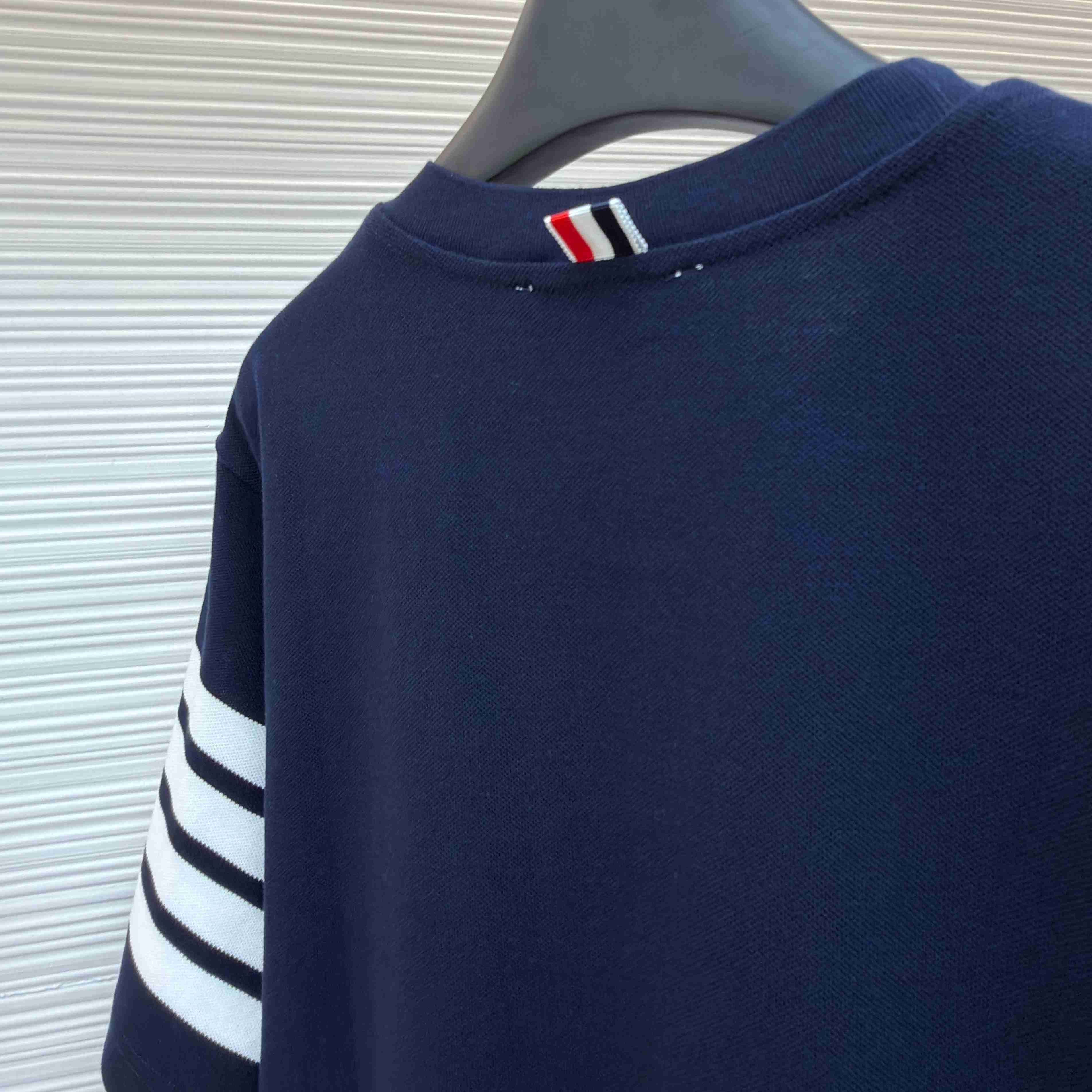 Thom Browne Cotton 4-Bar Short Sleeve T-Shirt - DopestKickz