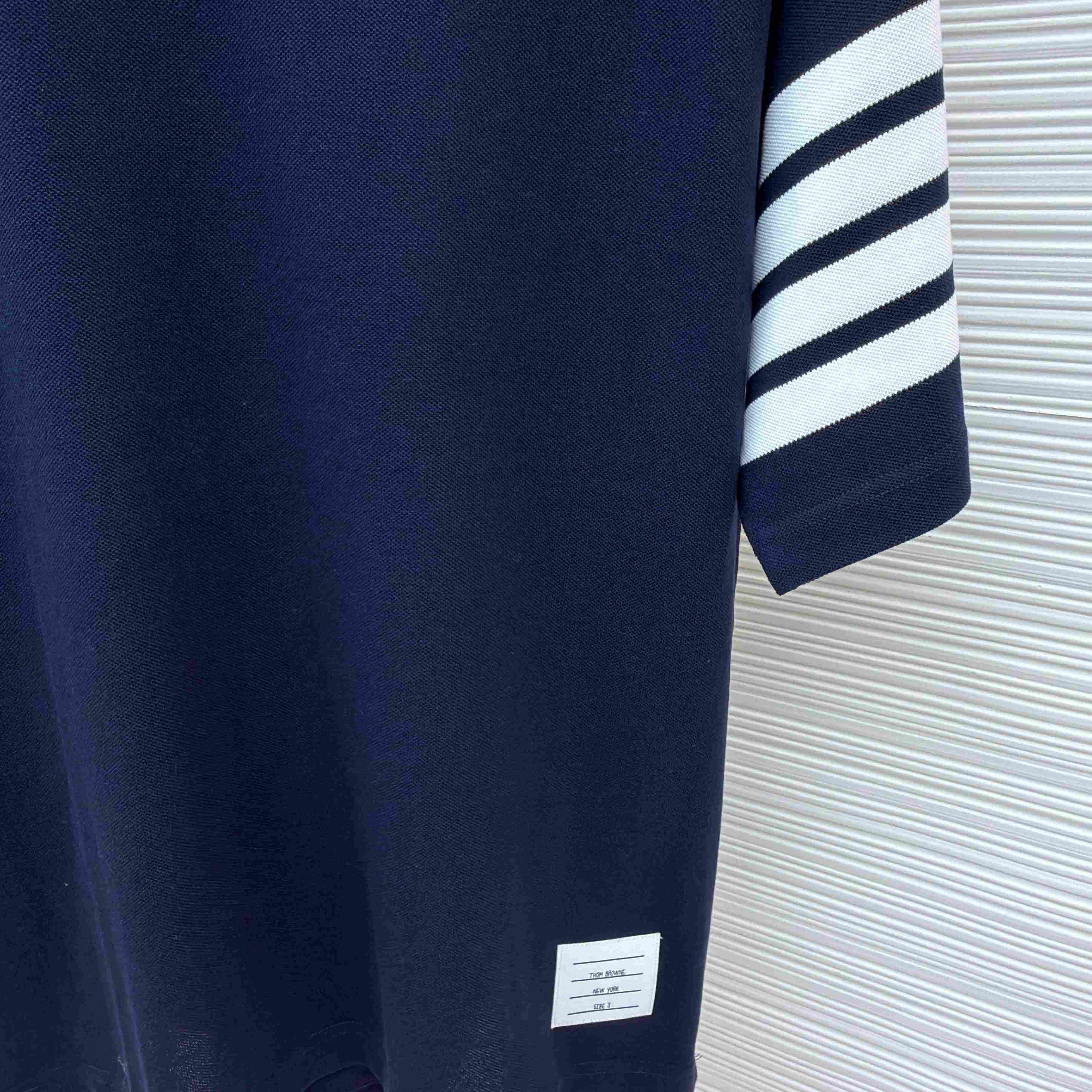 Thom Browne Cotton 4-Bar Short Sleeve T-Shirt - DopestKickz