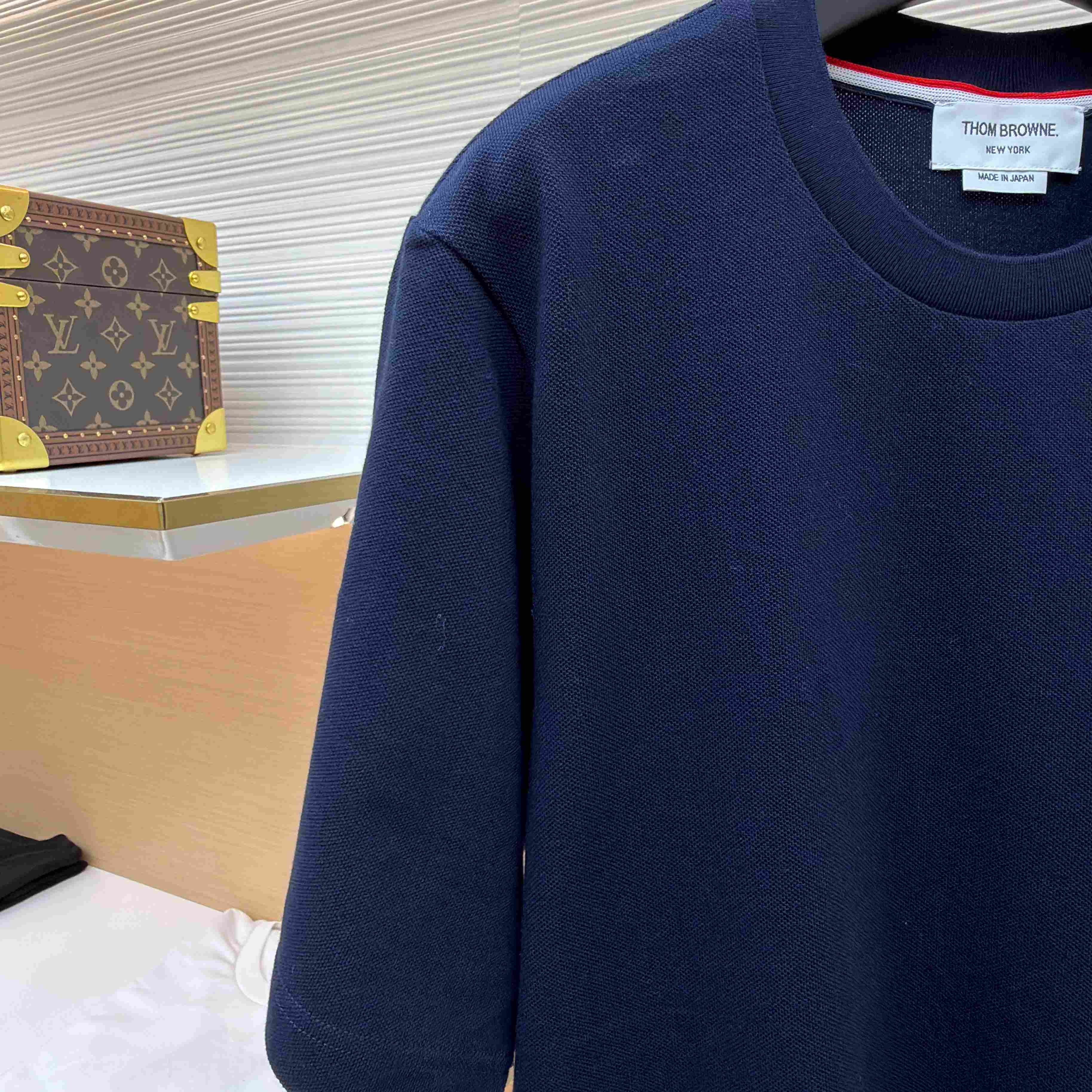 Thom Browne Cotton 4-Bar Short Sleeve T-Shirt - DopestKickz