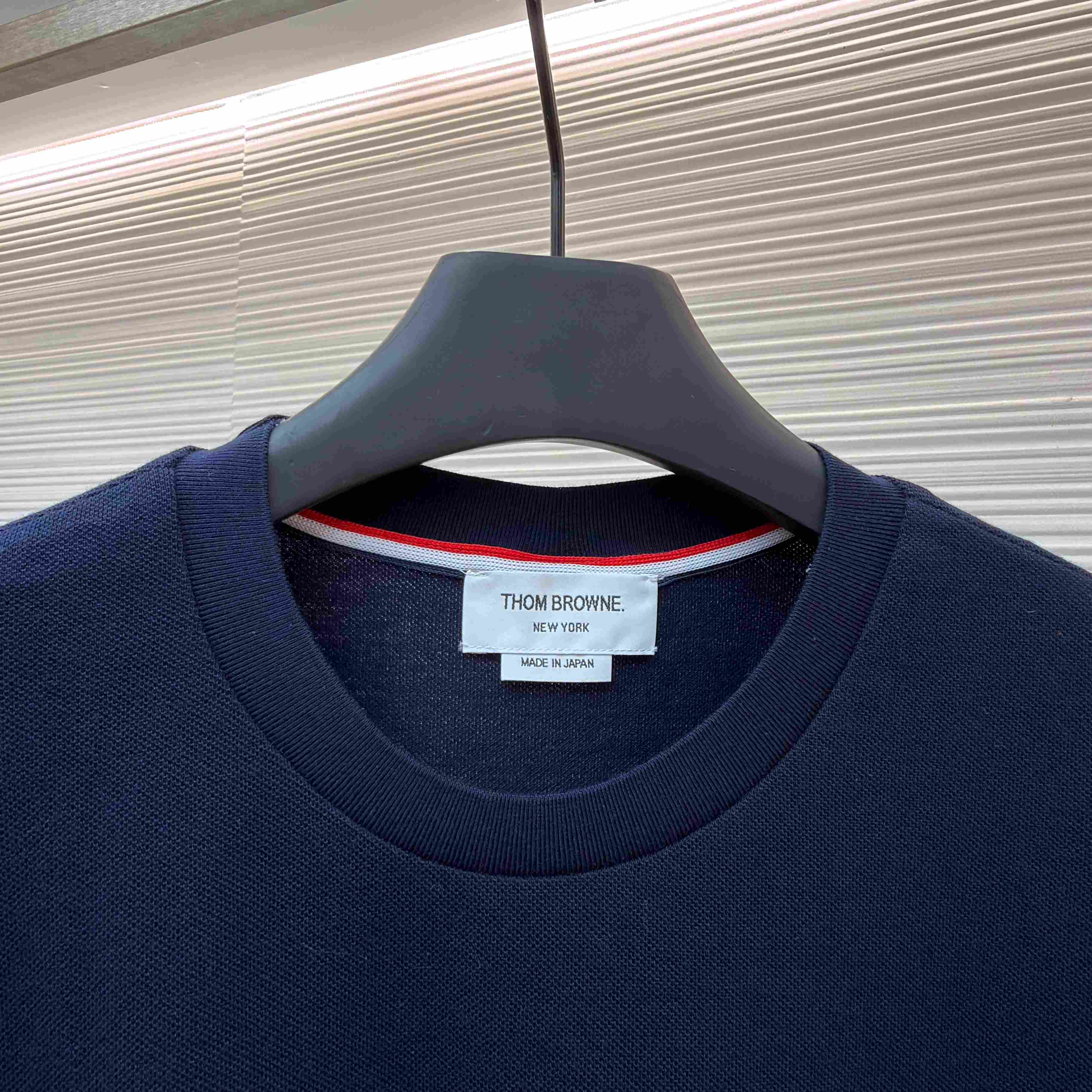 Thom Browne Cotton 4-Bar Short Sleeve T-Shirt - DopestKickz