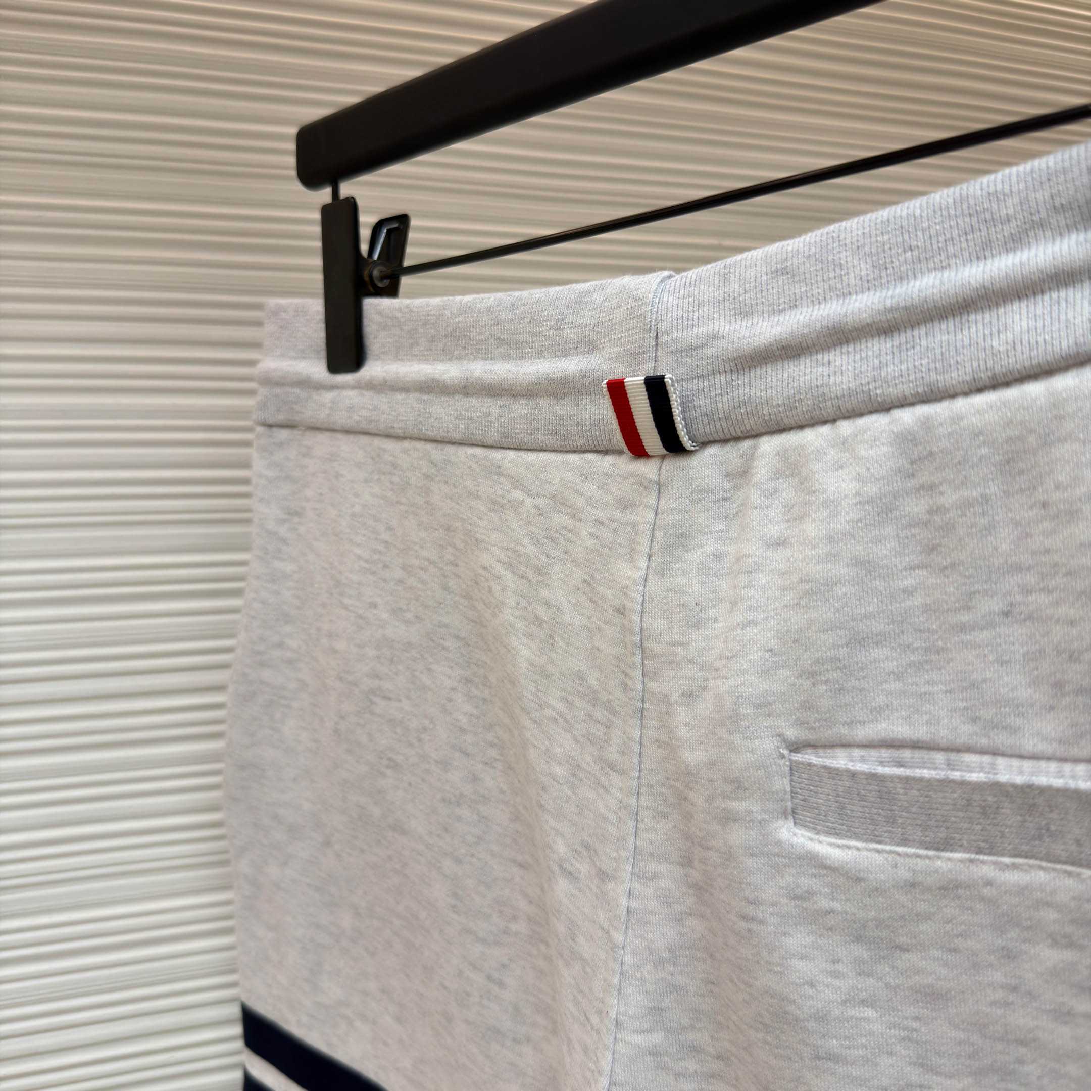 Thom Browne Classic Loopback 4-Bar Sweat Shorts - DopestKickz